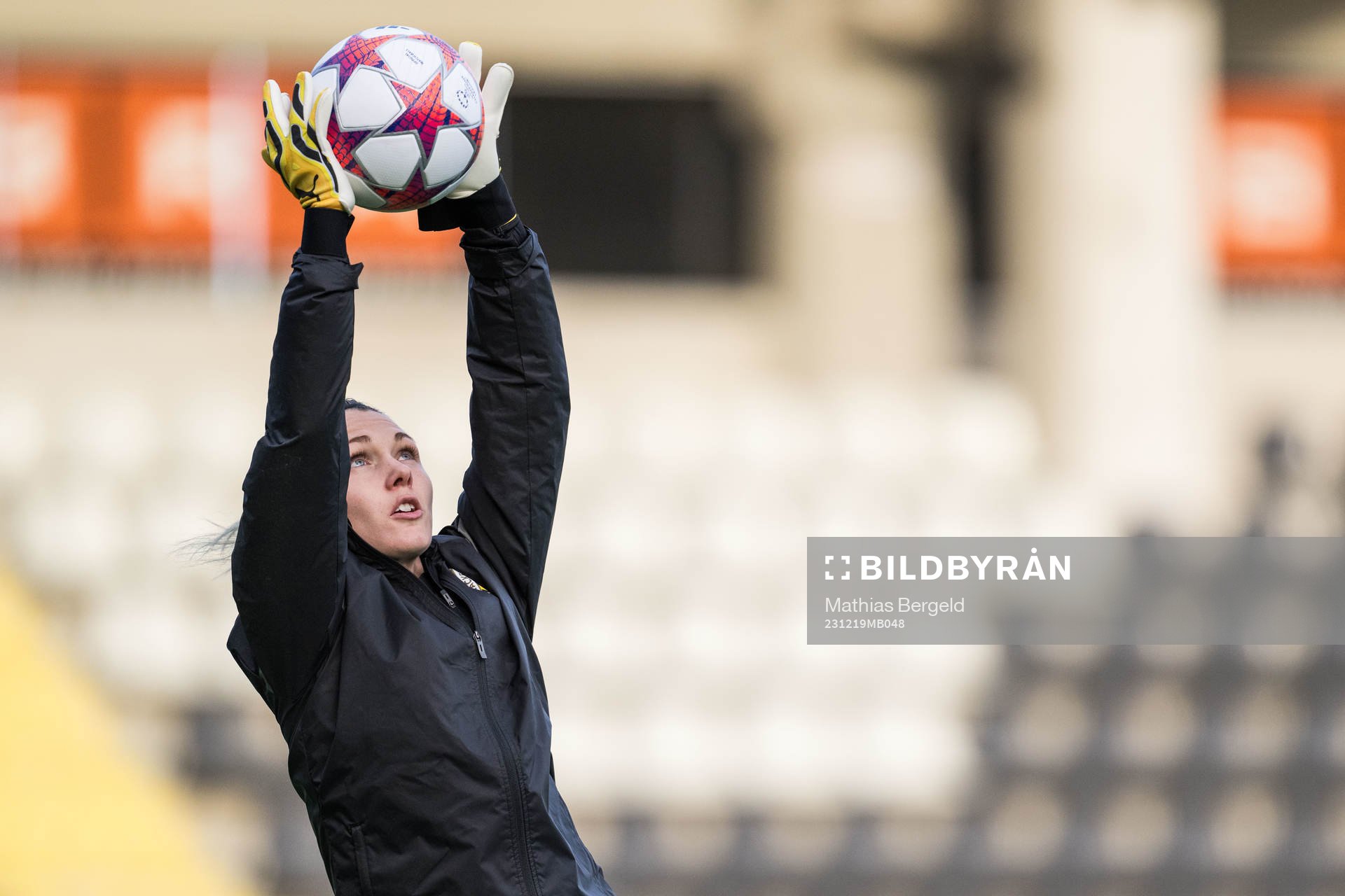 Goalkeeper Jennifer Falk of Häcken