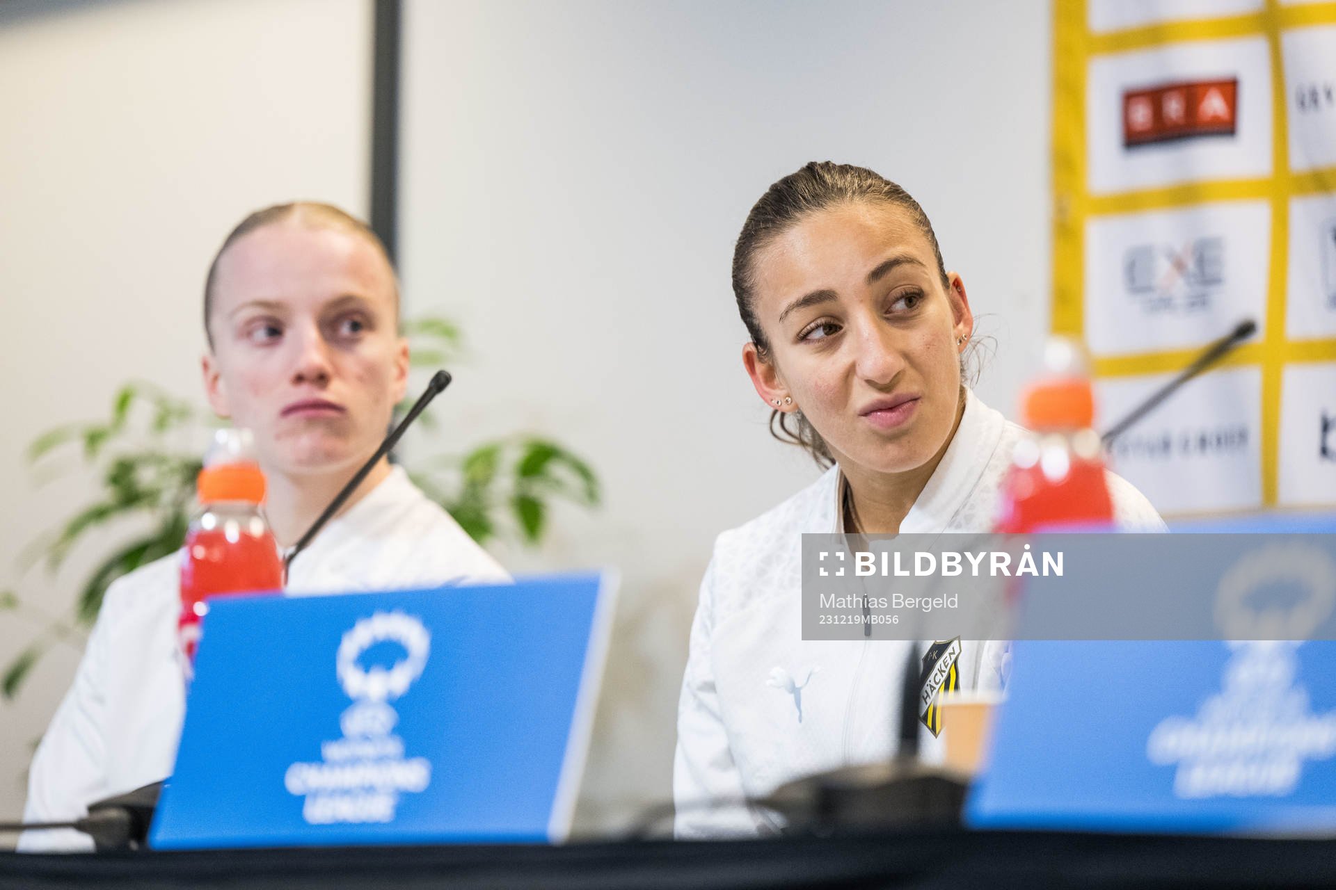 Anna Sandberg and Rusul Rosa Kafaji of Häcken