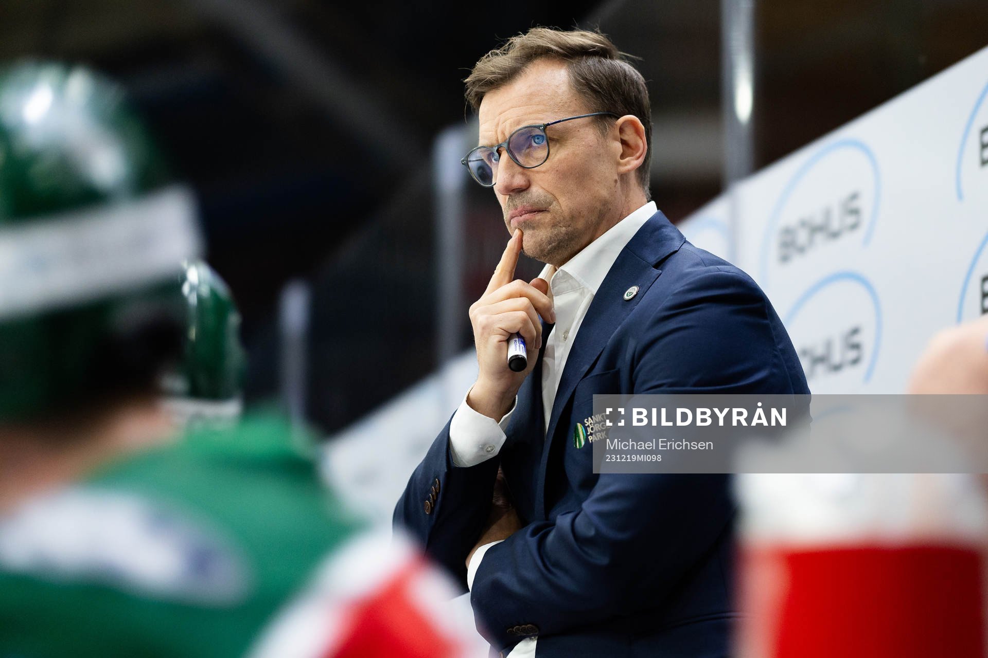 Frölundas assisterande tränare Kristoffer Näslund