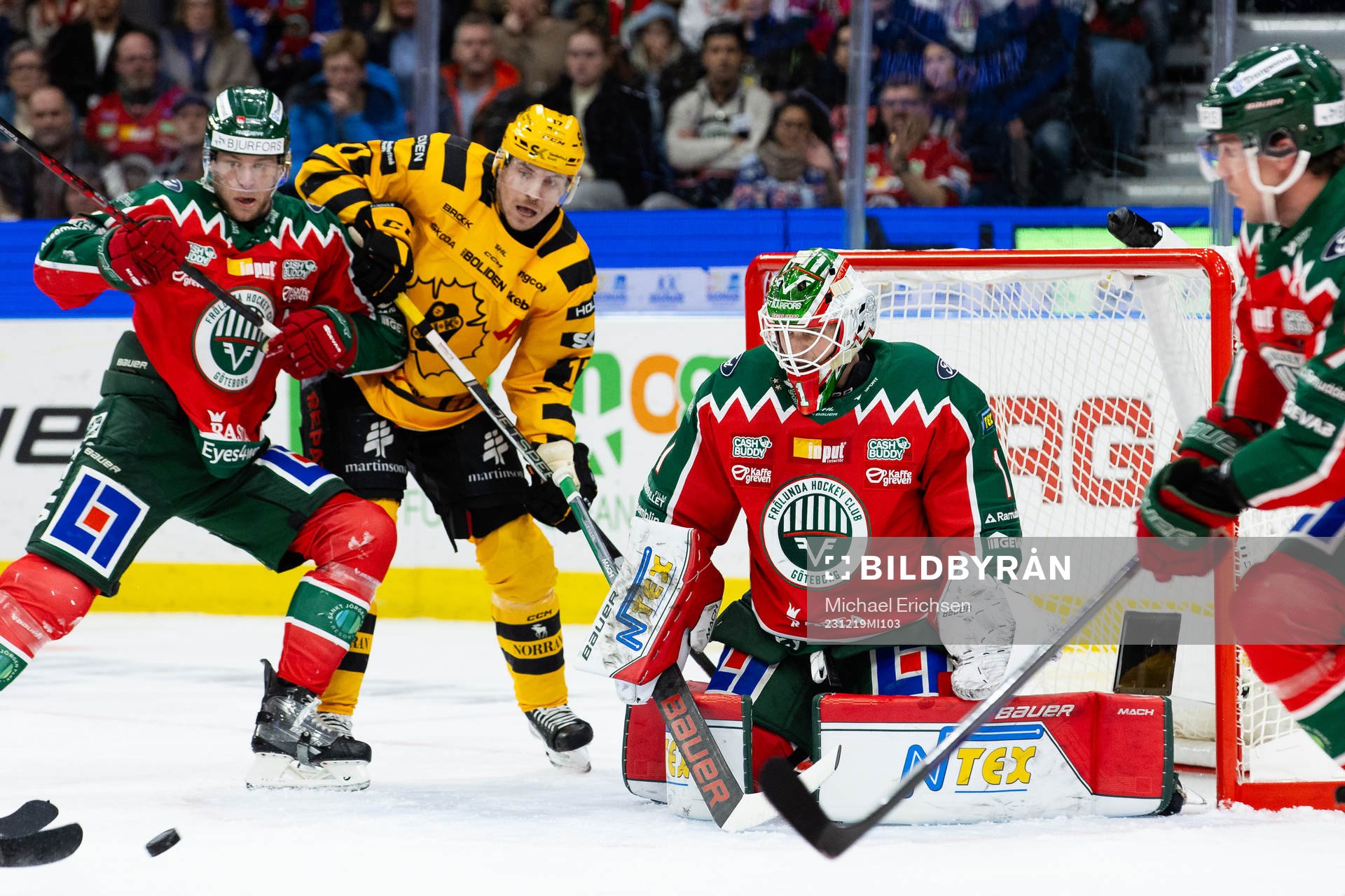 Frölundas målvakt Lars Johansson