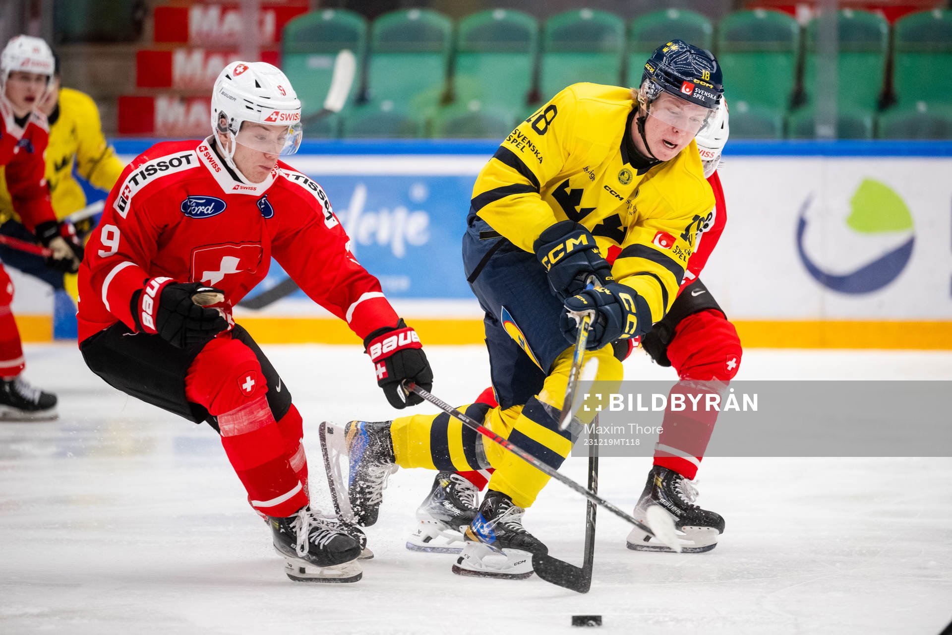 Thierry Schild of Switzerland and Filip Bystedt of Sweden