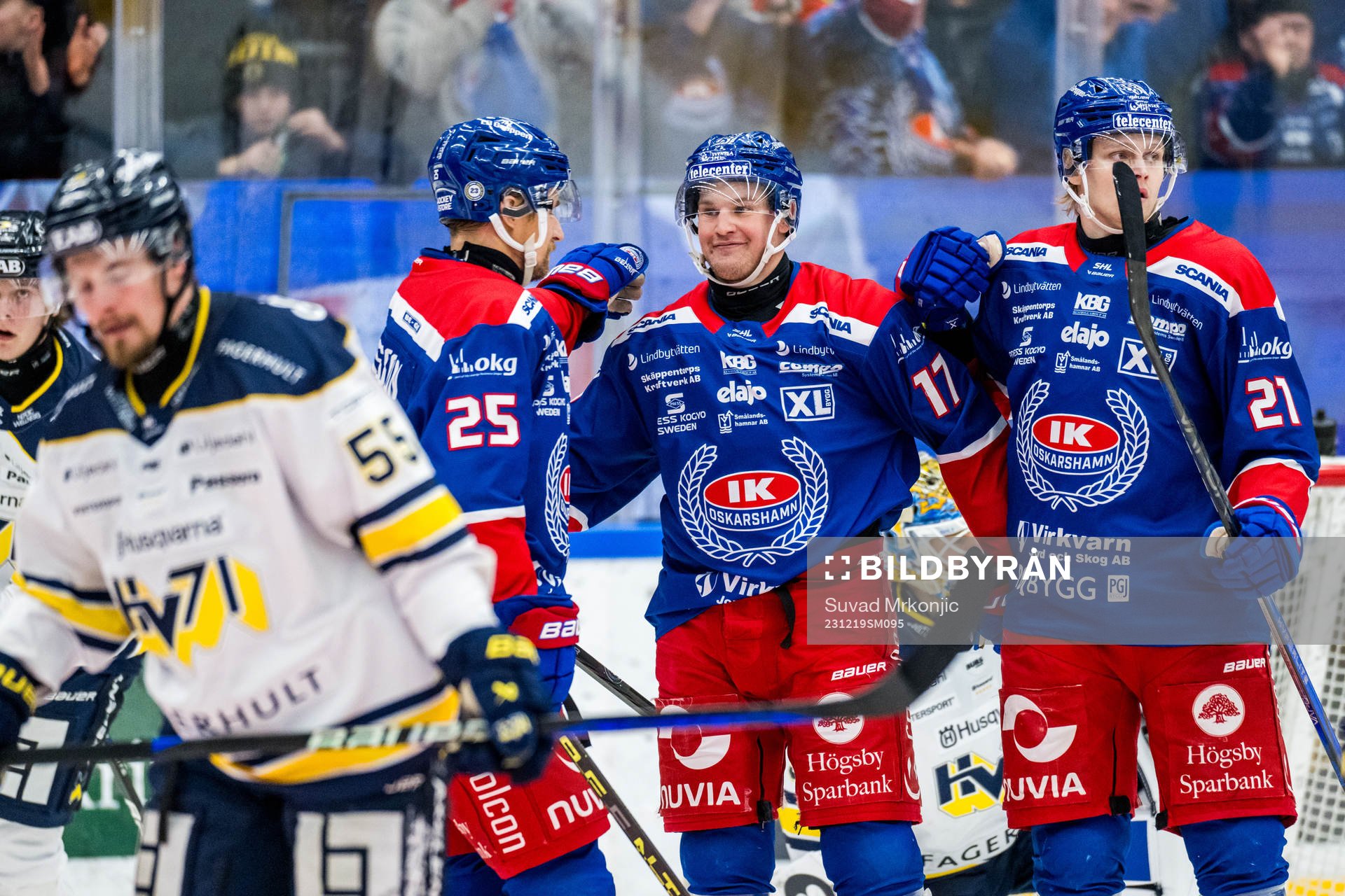 Oskarshamns Jonas Engström jublar