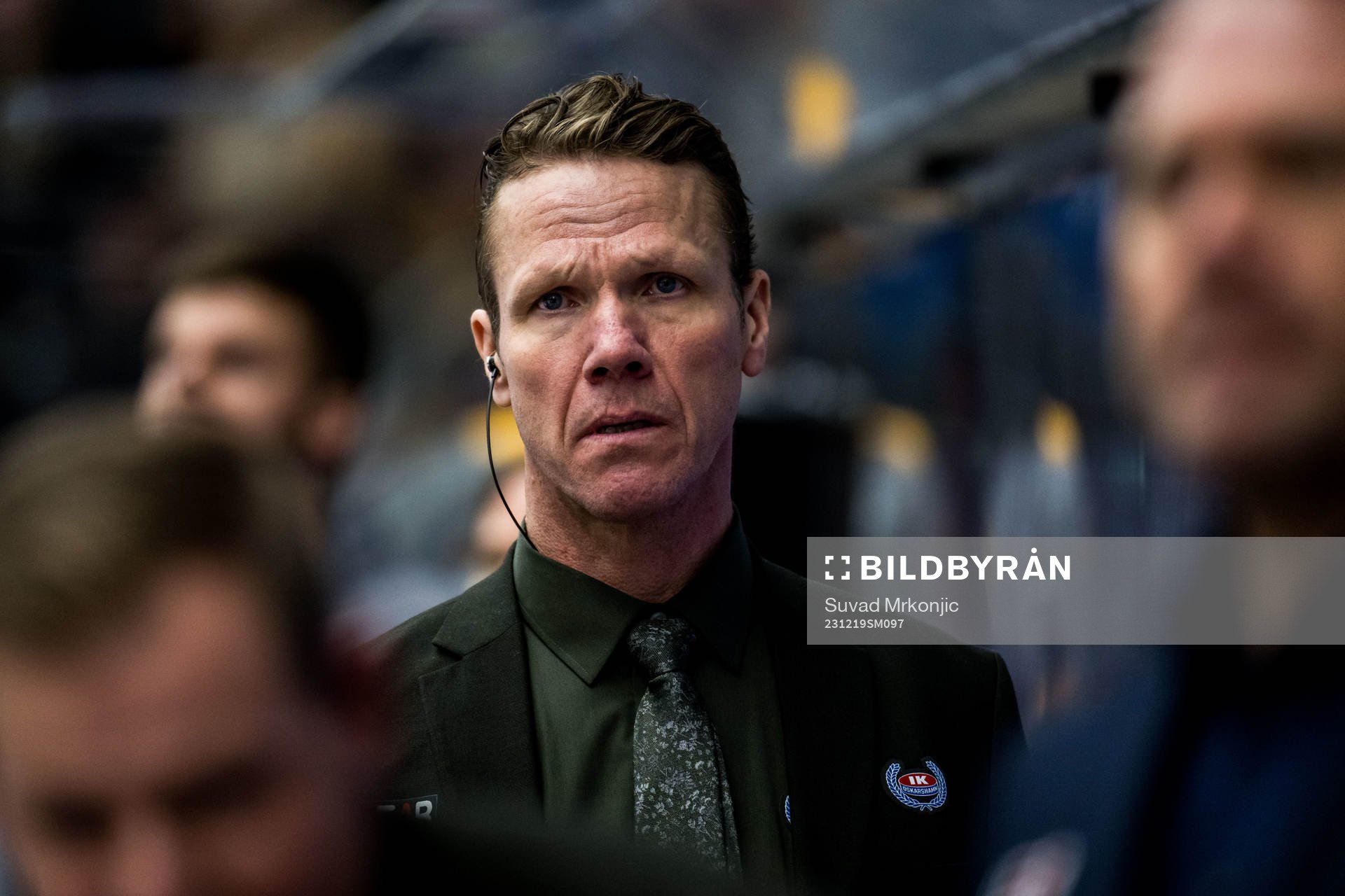 Oskarshamns assisterande tränare Mikael Sandberg