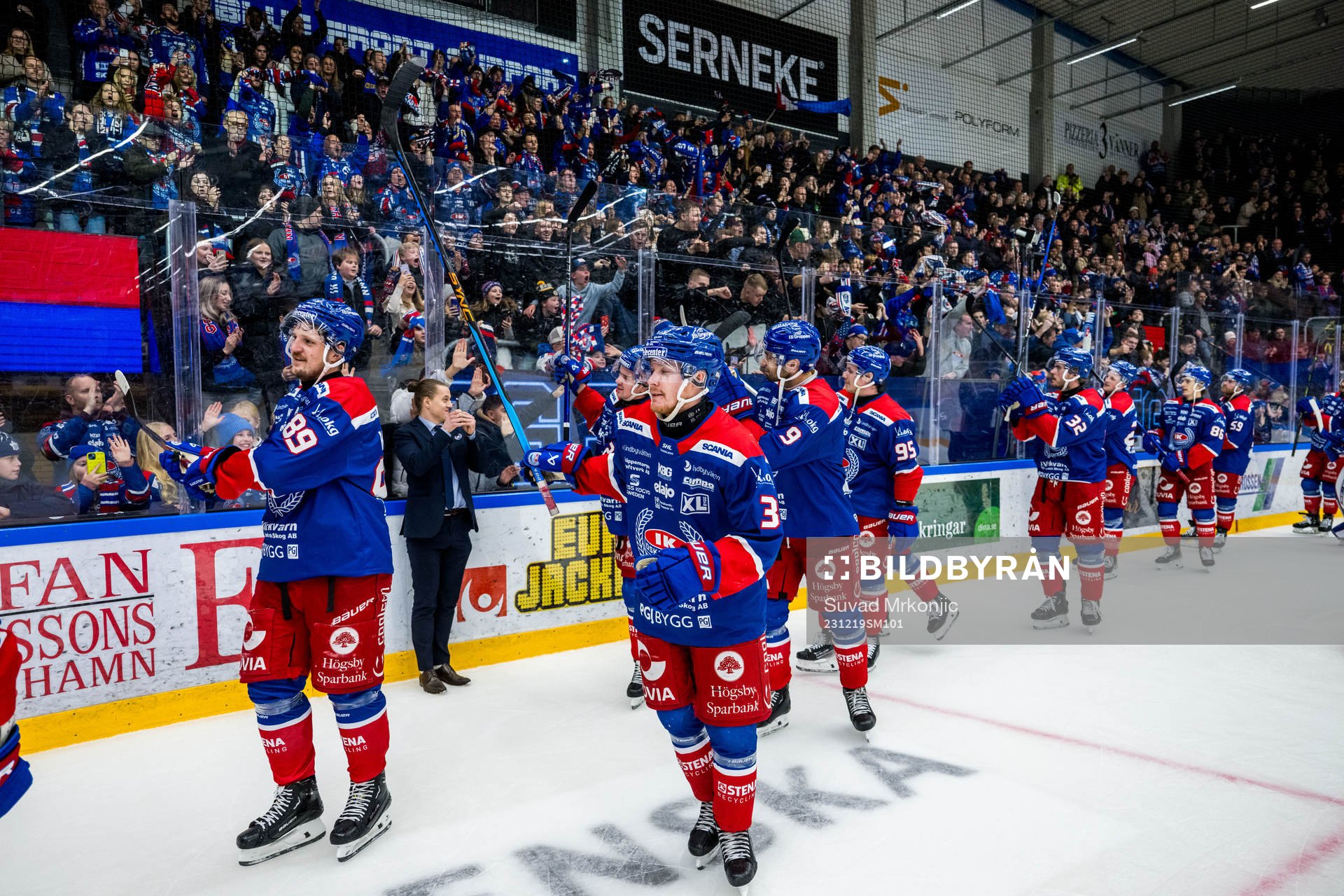 Oskarshamns Patrik Karlkvist jublar