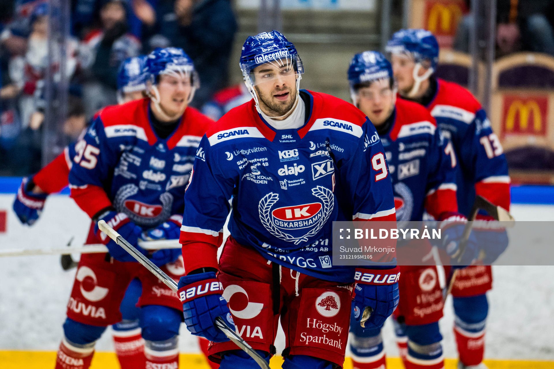 Oskarshamns Ahti Oksanen jublar