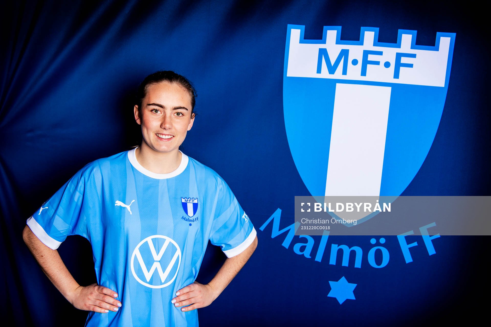 Malmö FF presenterar Matilda Kristell som ny spelare.