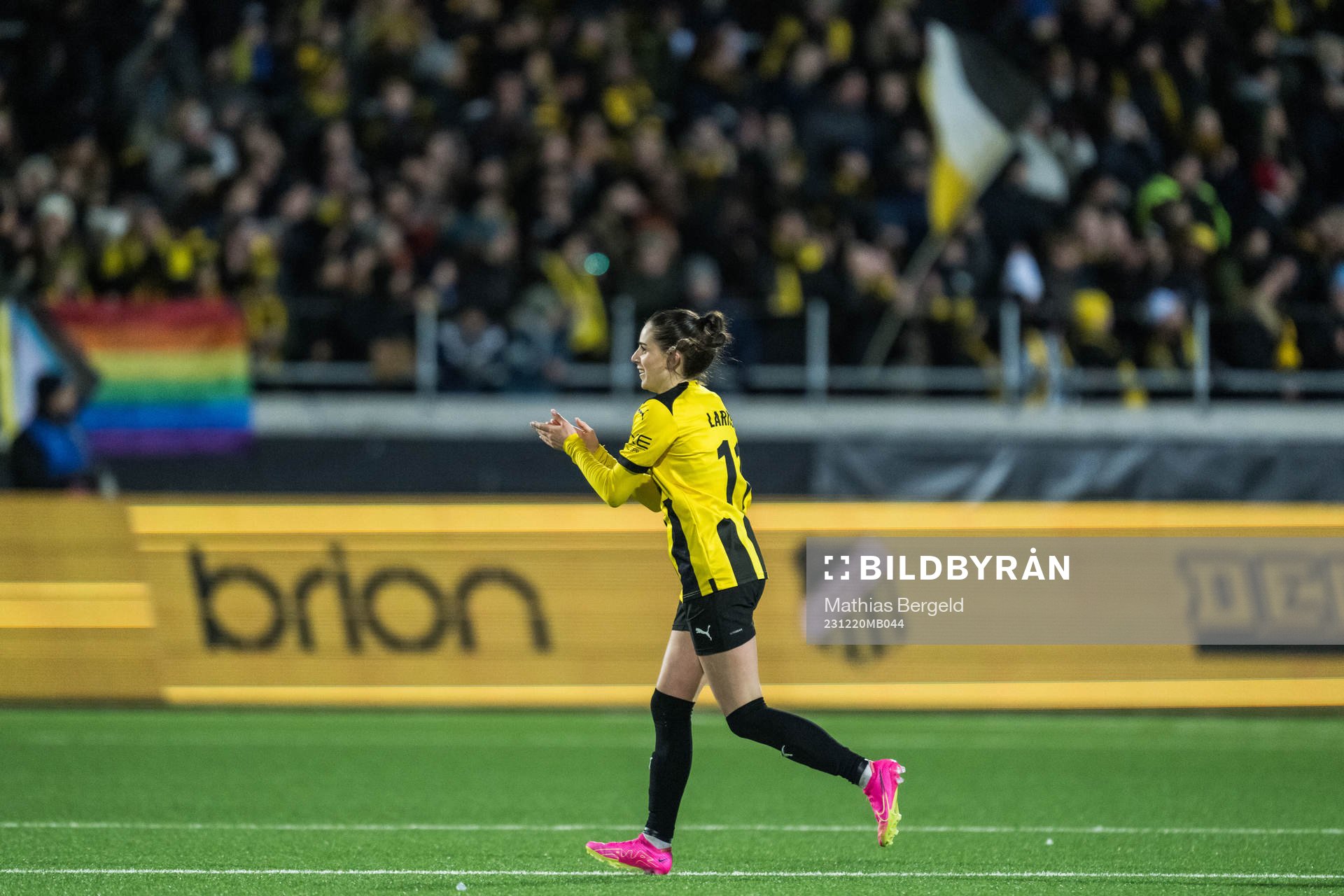 Clarissa Larisey of Häcken celebrates