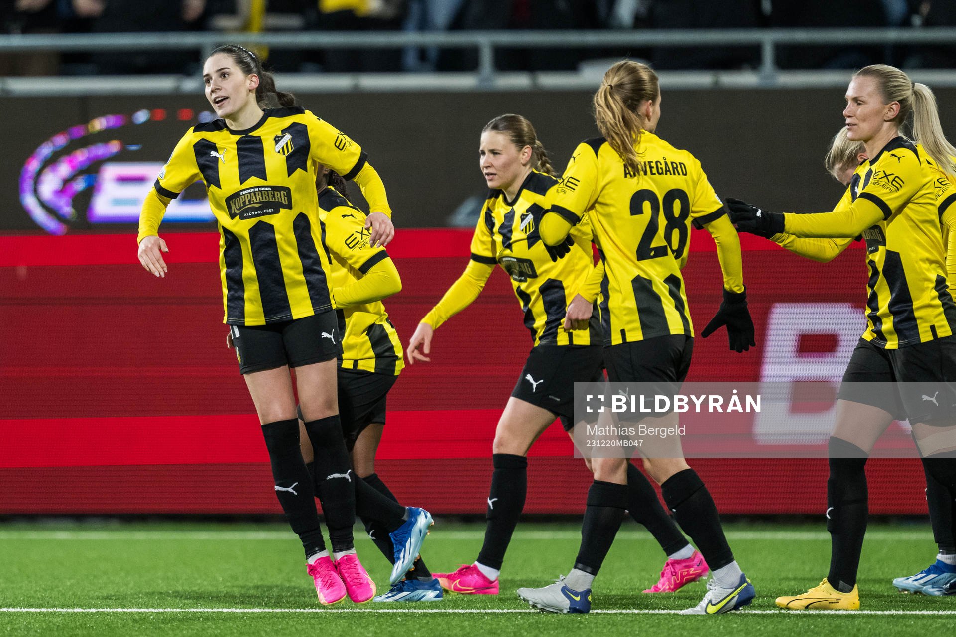 Clarissa Larisey of Häcken celebrates