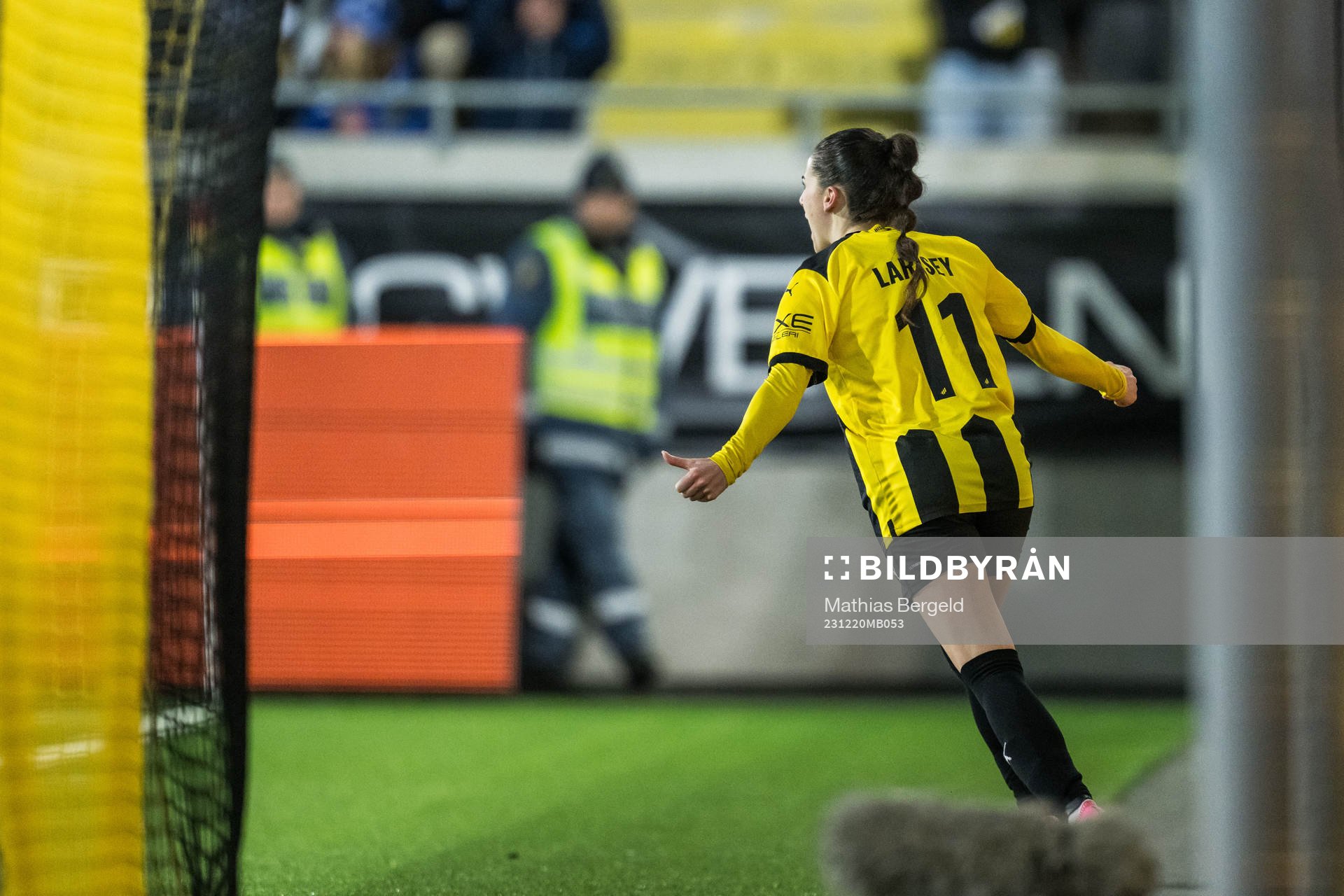 Clarissa Larisey of Häcken celebrates