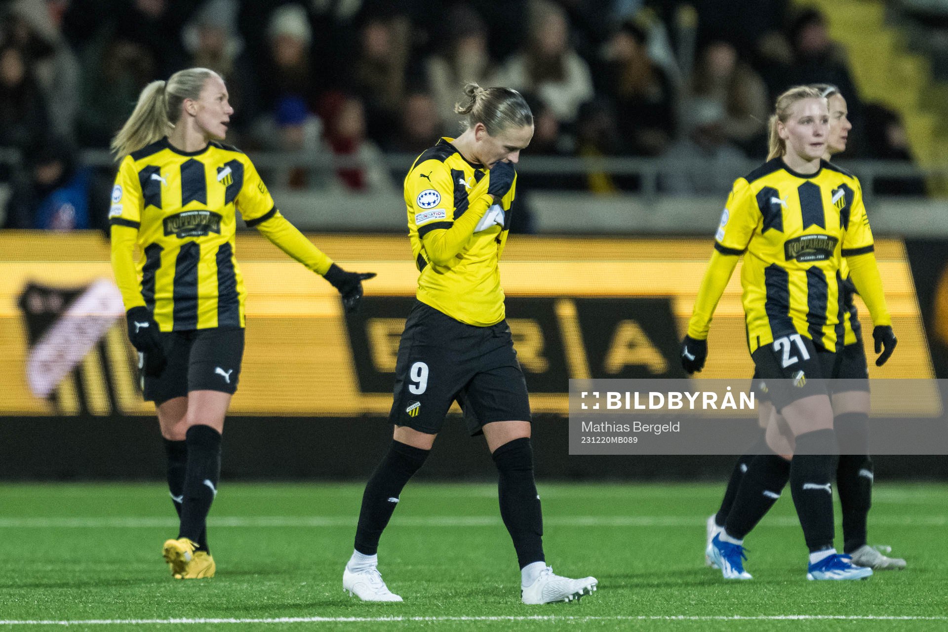 Josefine Rybrink, Filippa Curmark and Johanna Fossdalsá