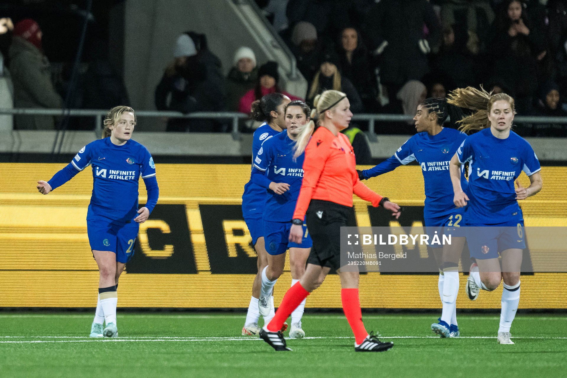 Erin Cuthbert of Chelsea celebrates