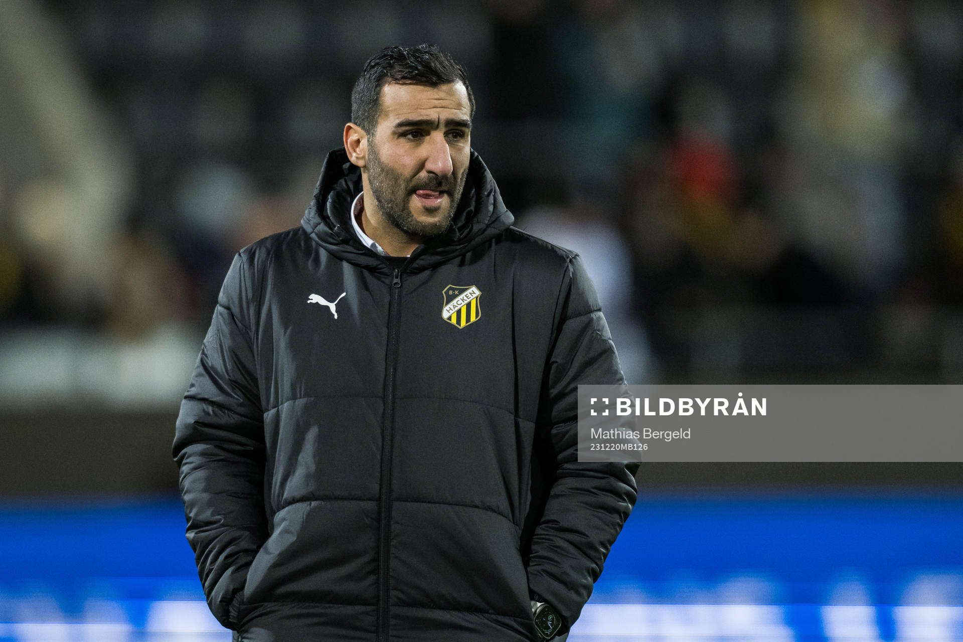 Head coach Mak Lind of Häcken