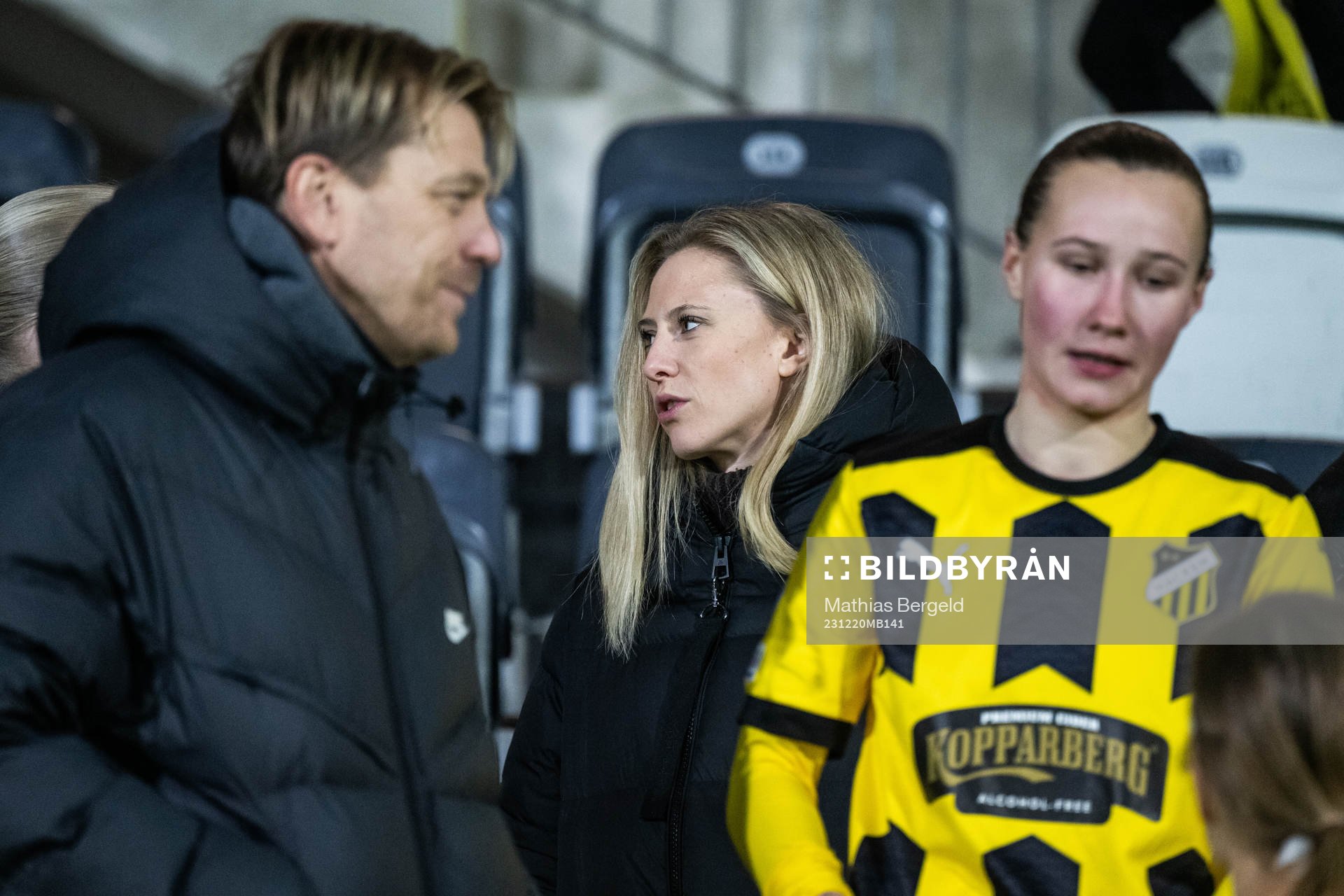 Tony Gustavsson head coach of Australia, Rebecka Blomqvist