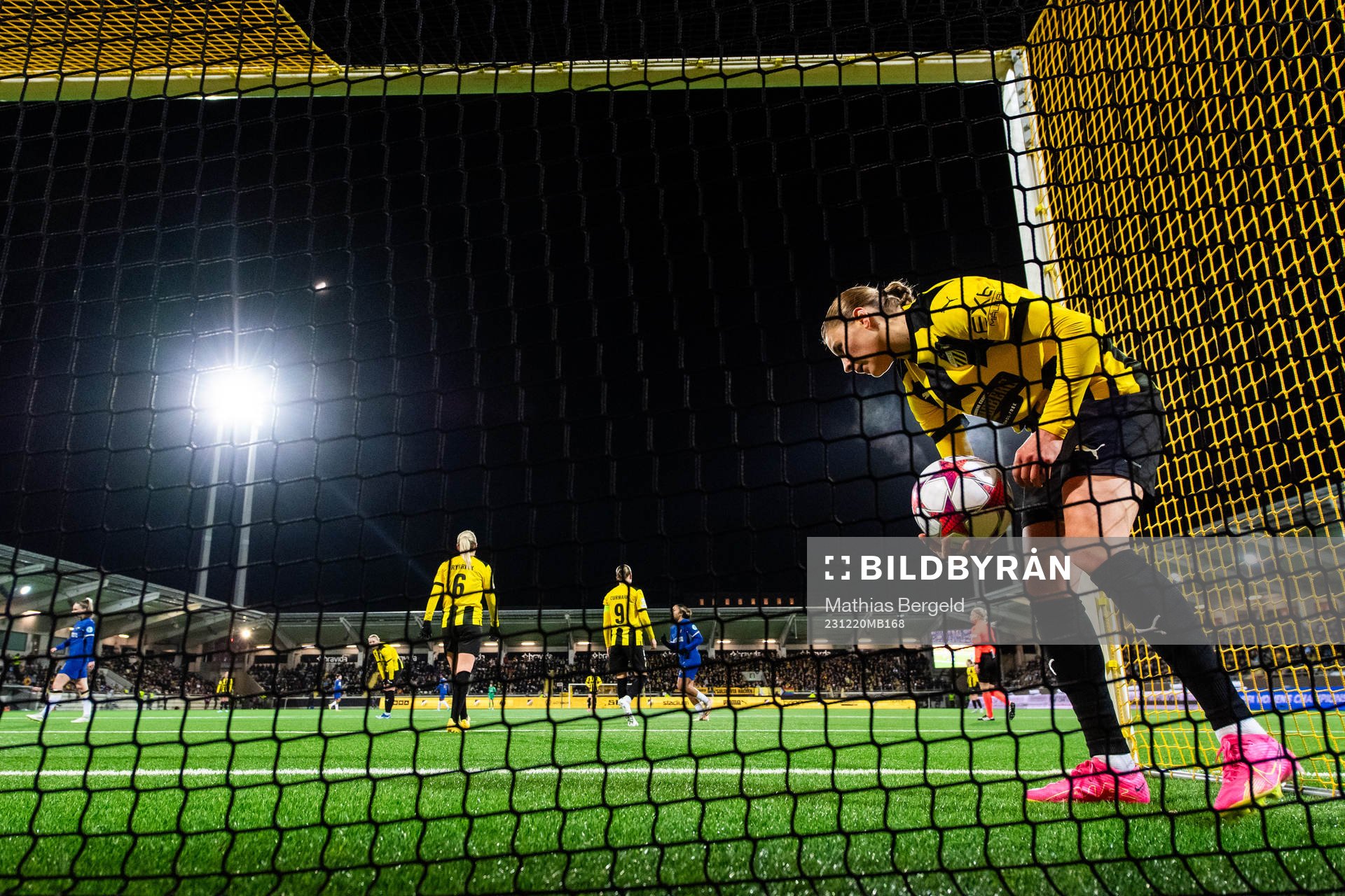 Katariina Kosola of Häcken looks dejected