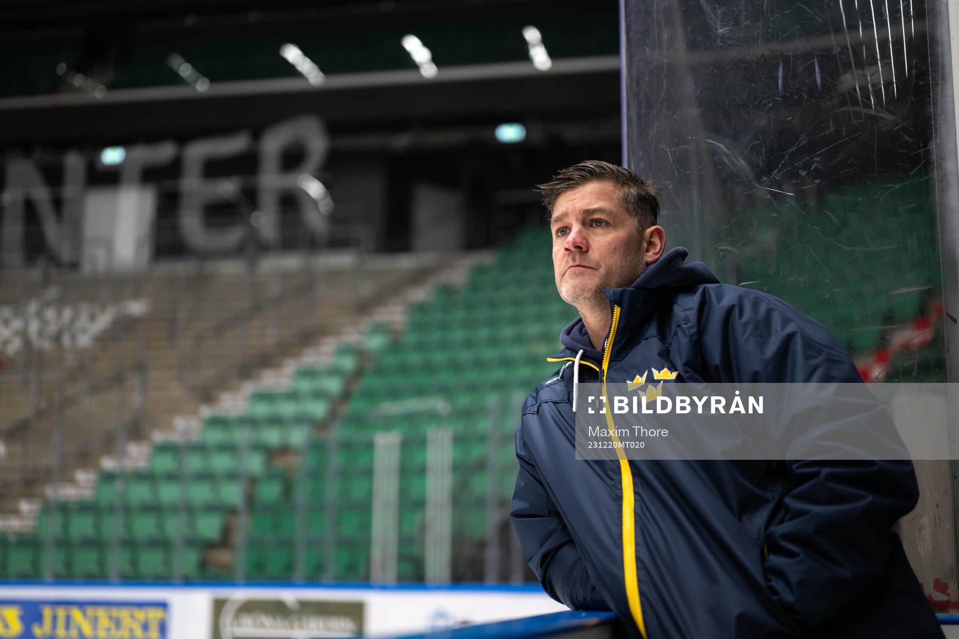 Team Doctor Ryan Allenby of the Swedish under-20 national