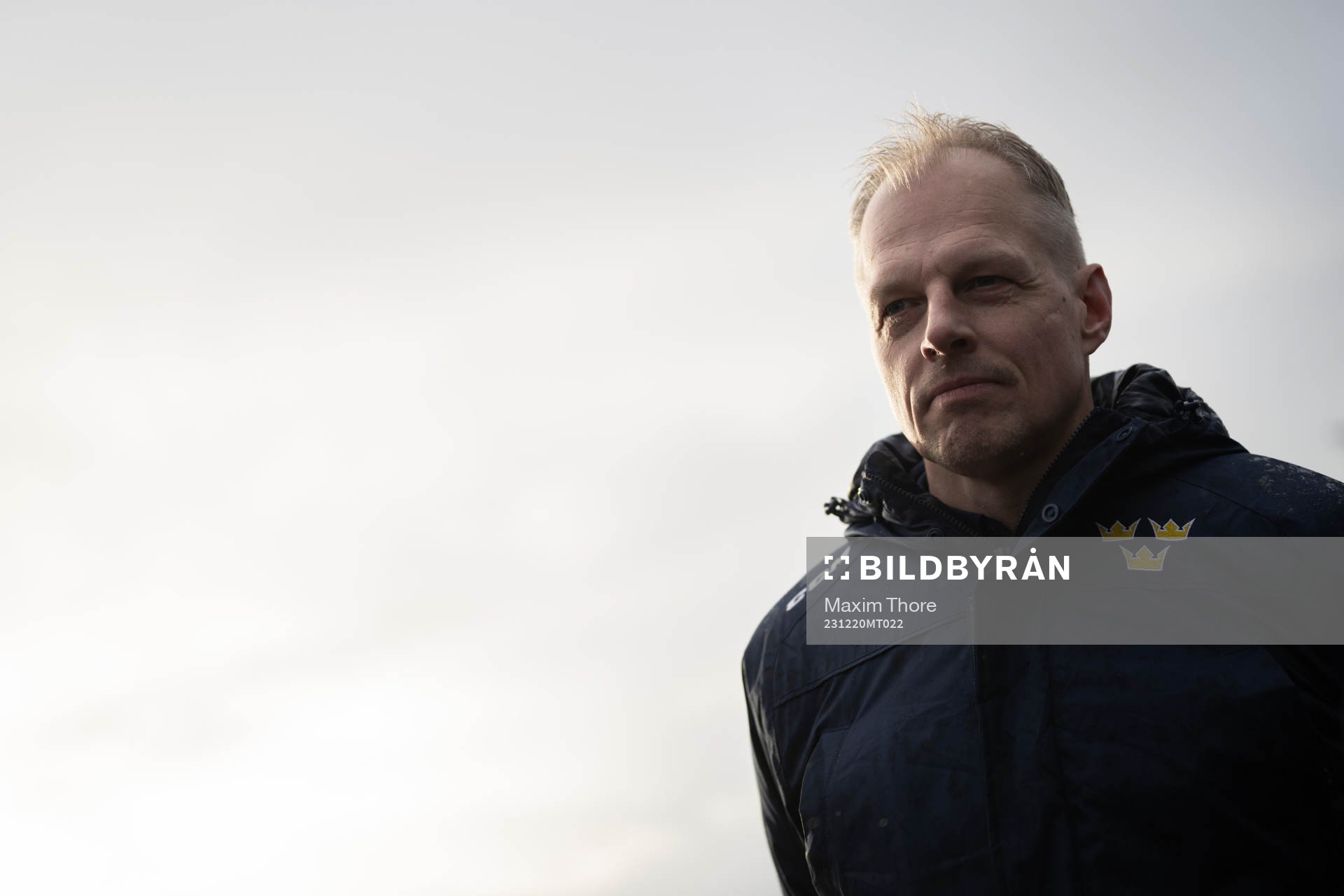 Head coach Magnus Hävelid of the Swedish under-20 national