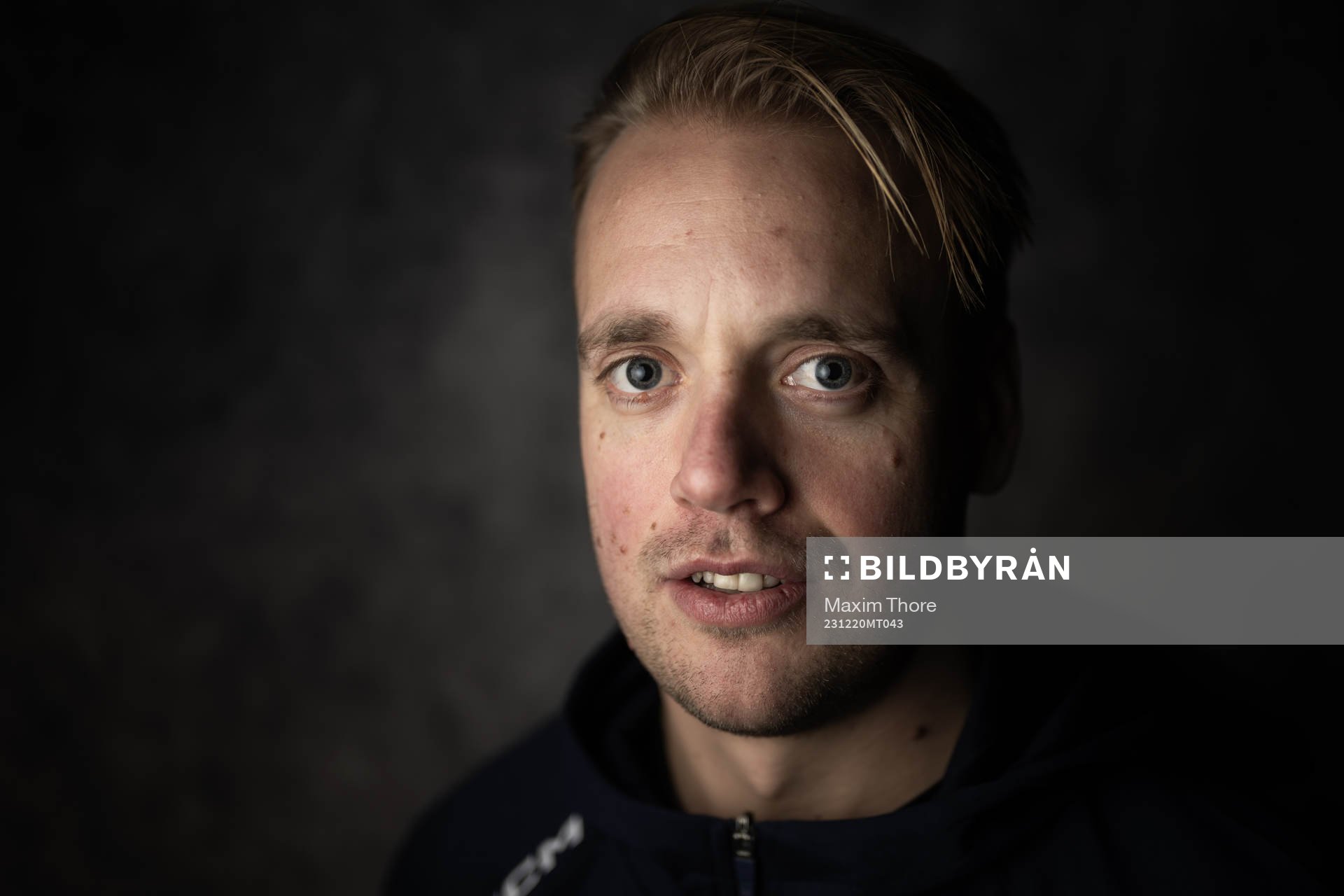 Team manager Hampus Sjöström of the Swedish under-20
