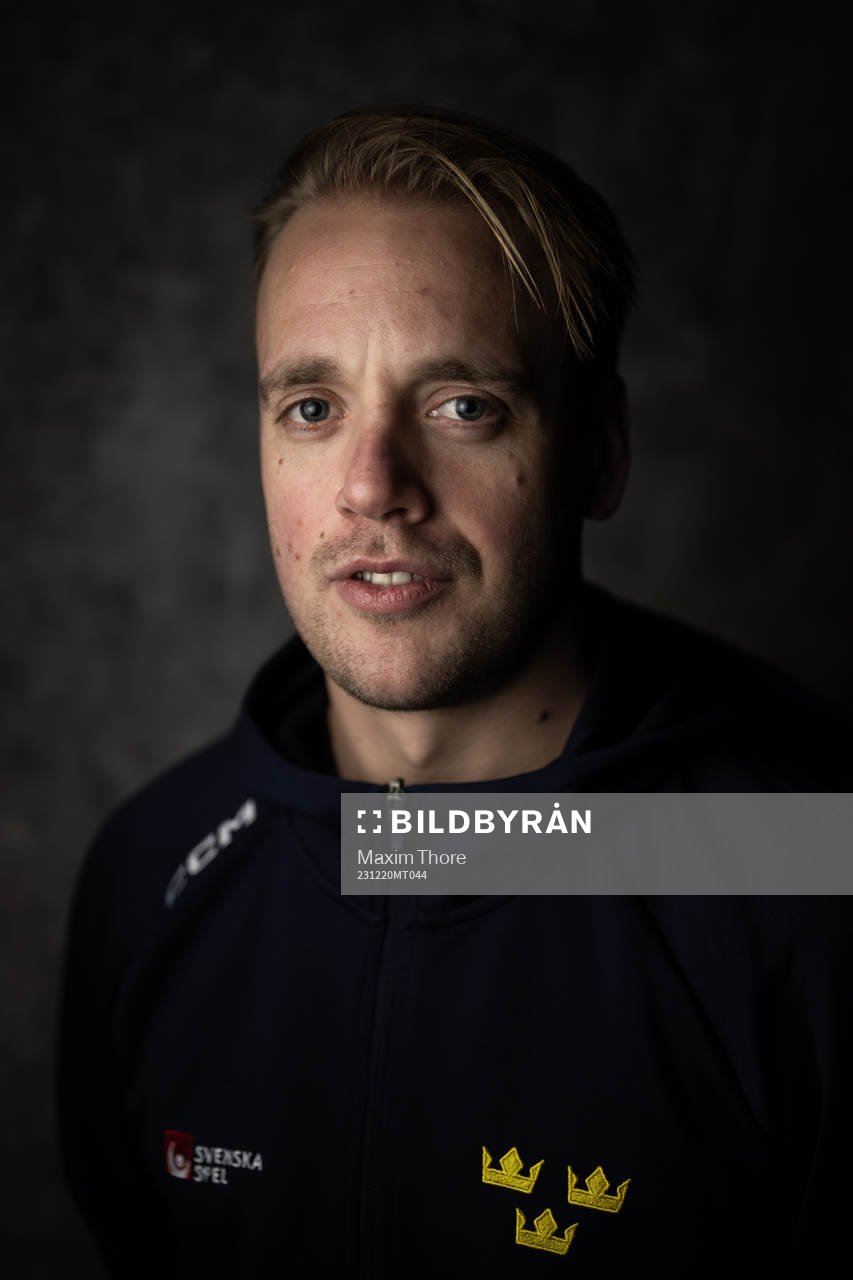 Team manager Hampus Sjöström of the Swedish under-20