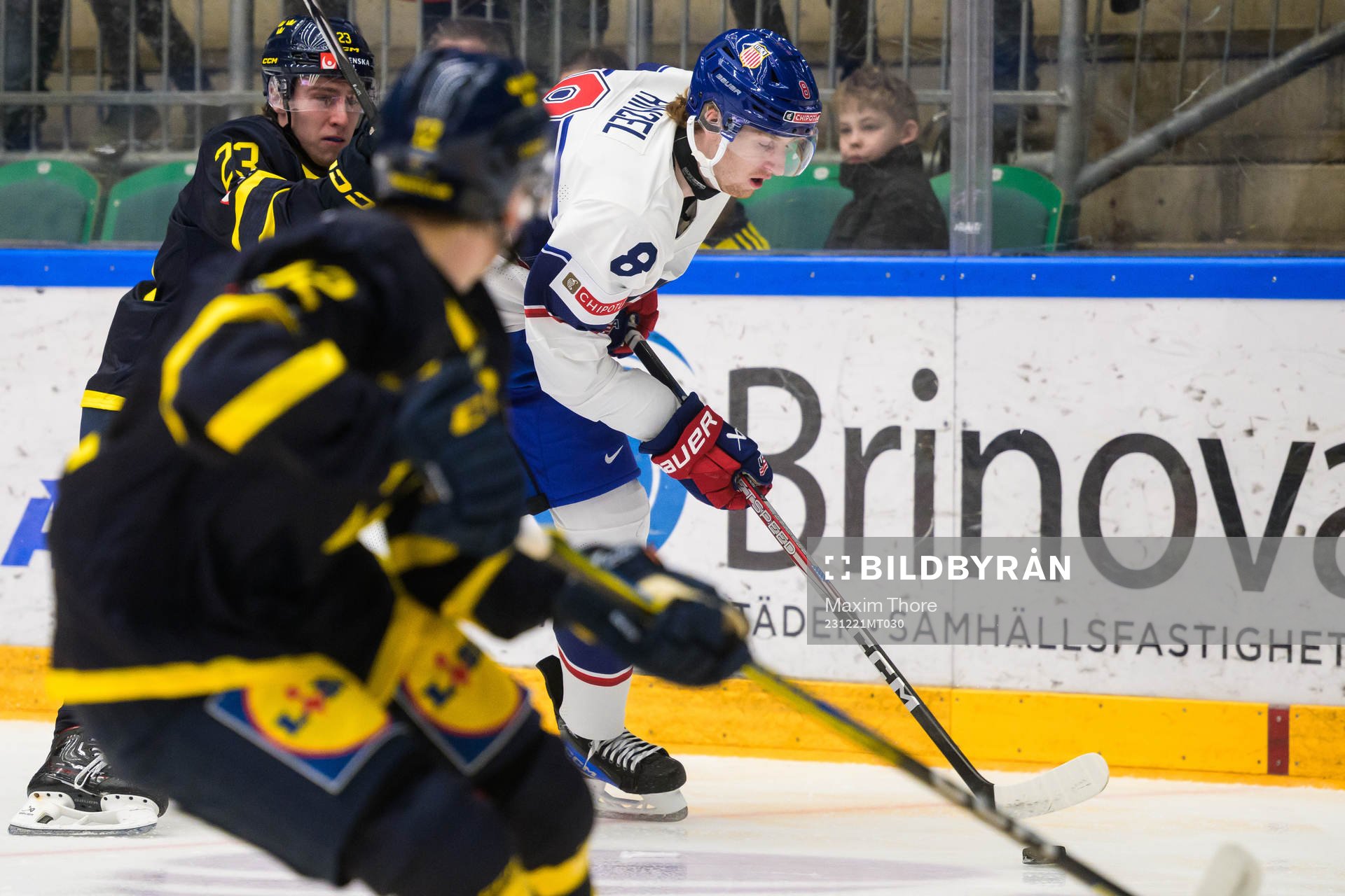 Jonathan Lekkerimäki of Sweden and Sam Rinzel of USA