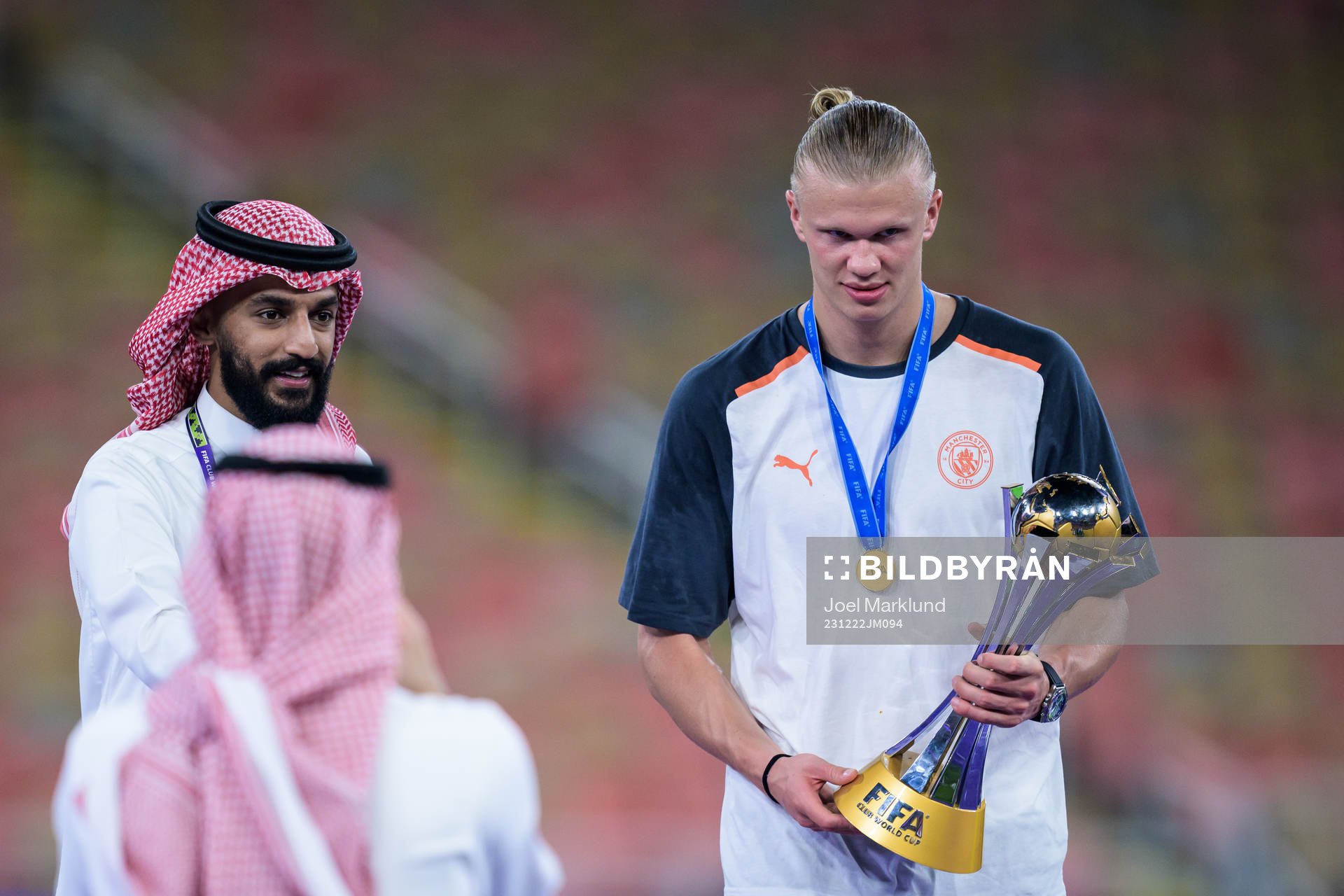 Erling Braut Haaland of Manchester City celebrates with the