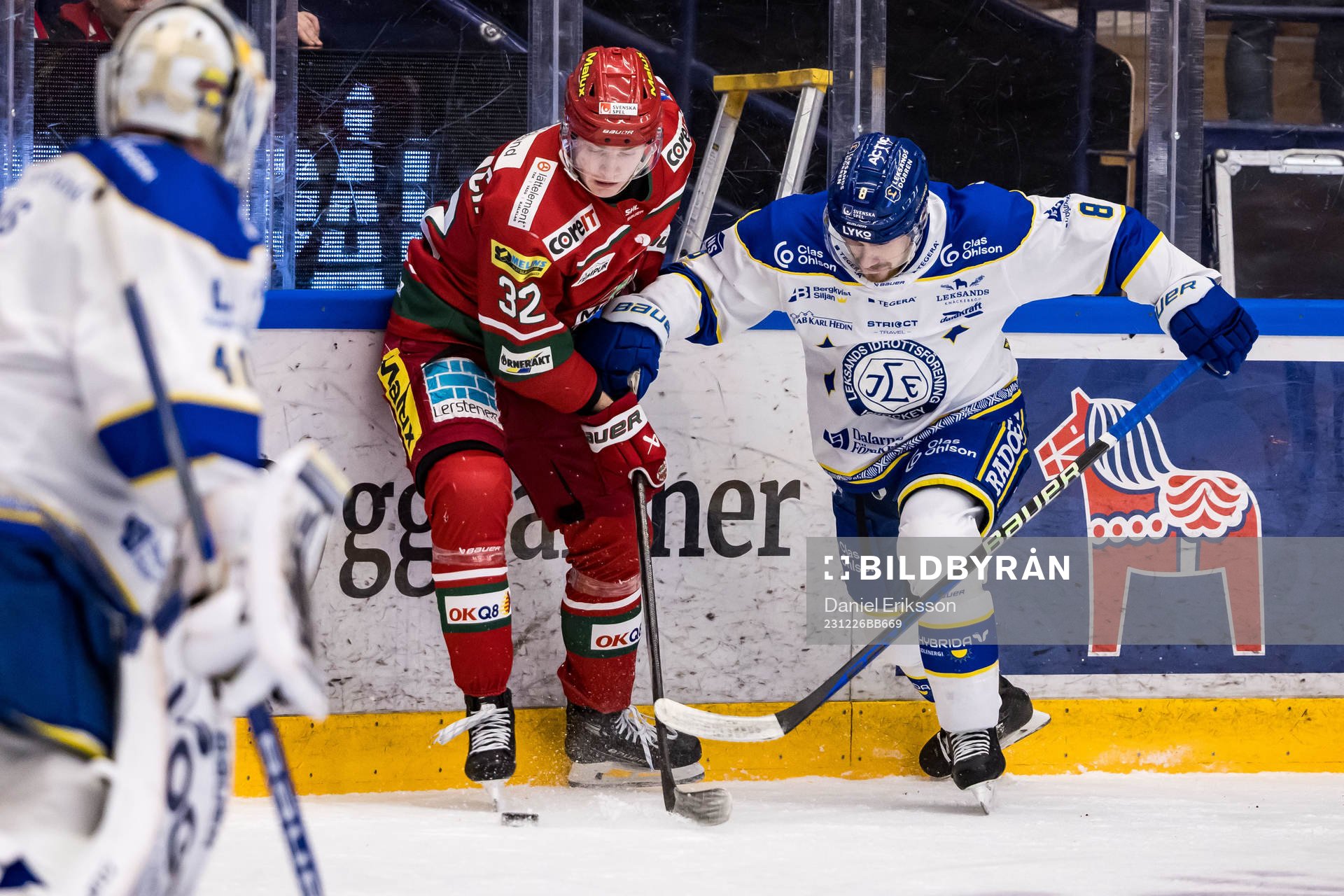 MoDos Theodor Niederbach och Leksands Matt Caito