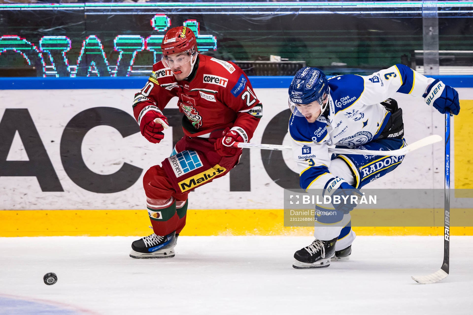 MoDos Logan Hutsko och Leksands Fred Nilsson