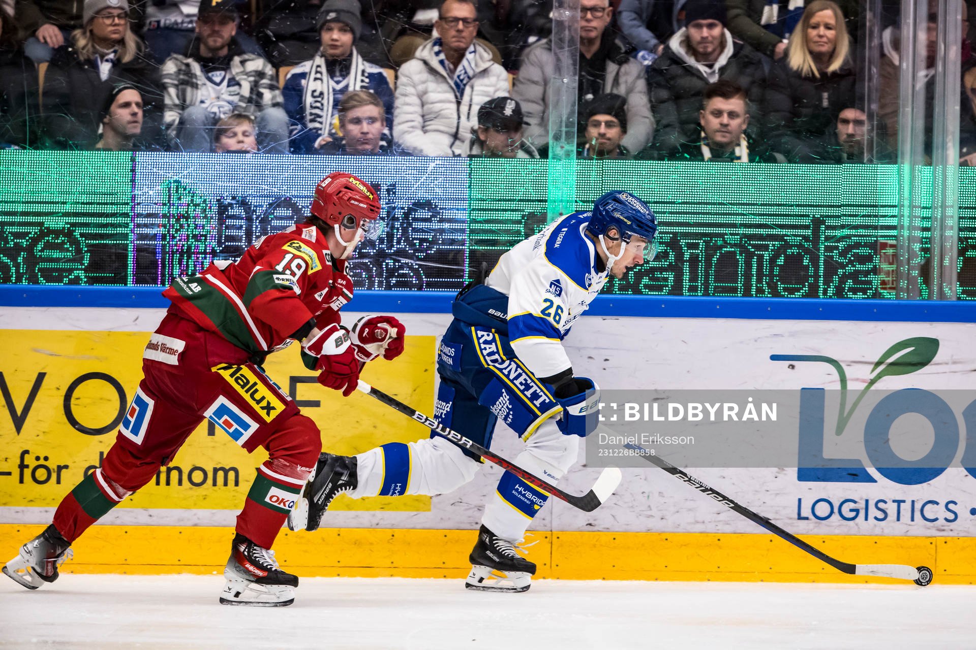 MoDos Erik Karlsson och Leksands Patrik Noren