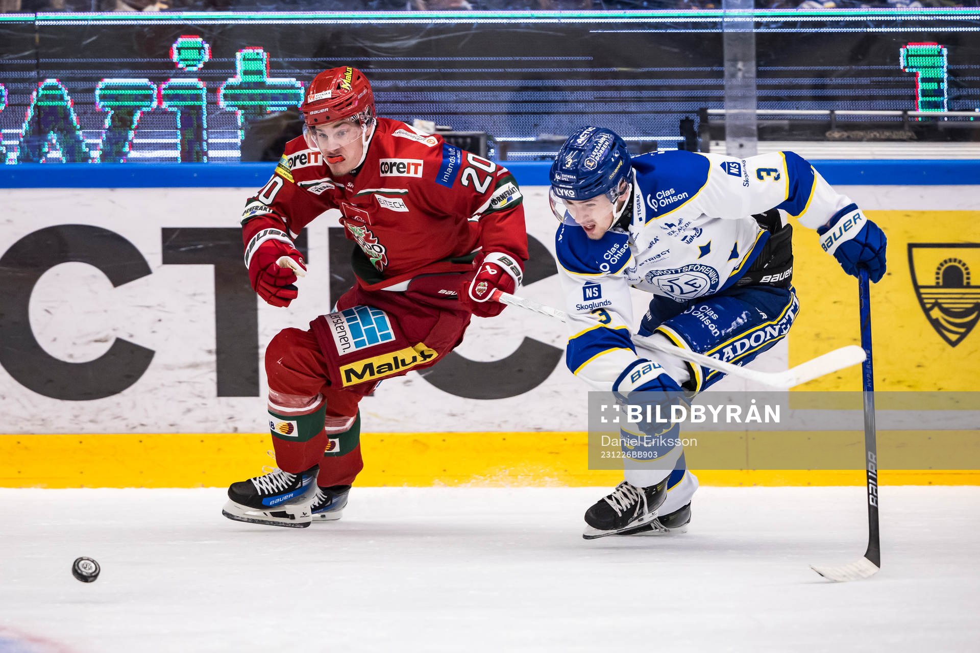 MoDos Logan Hutsko och Leksands Fred Nilsson