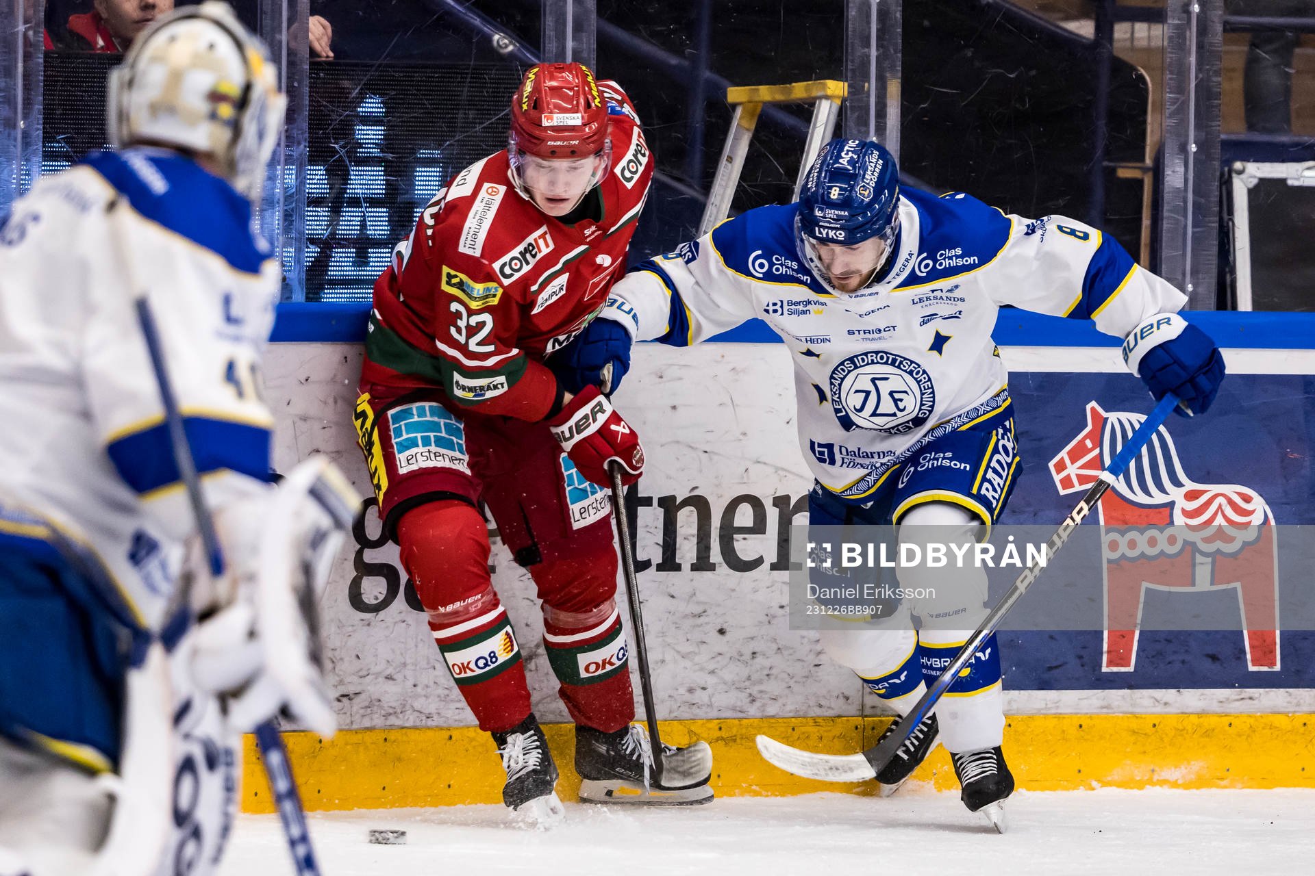 MoDos Theodor Niederbach och Leksands Matt Caito