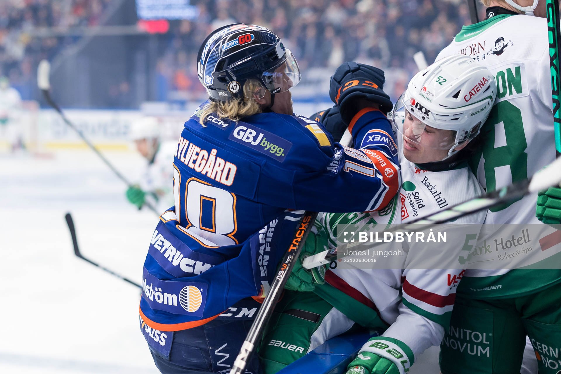 Växjös Marcus Sylvegård och Rögles Felix Nilsson