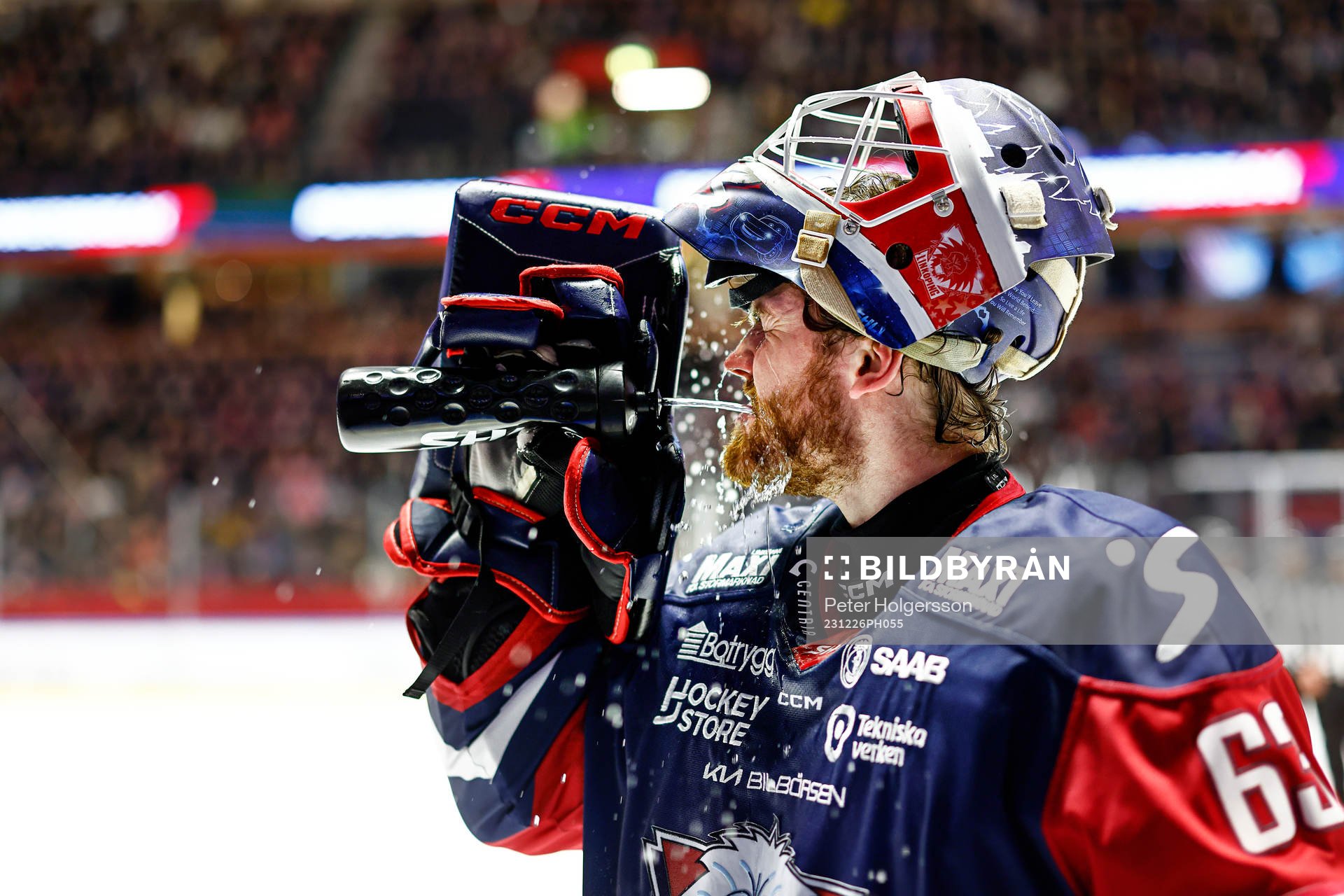 Linköpings målvakt Marcus Högberg