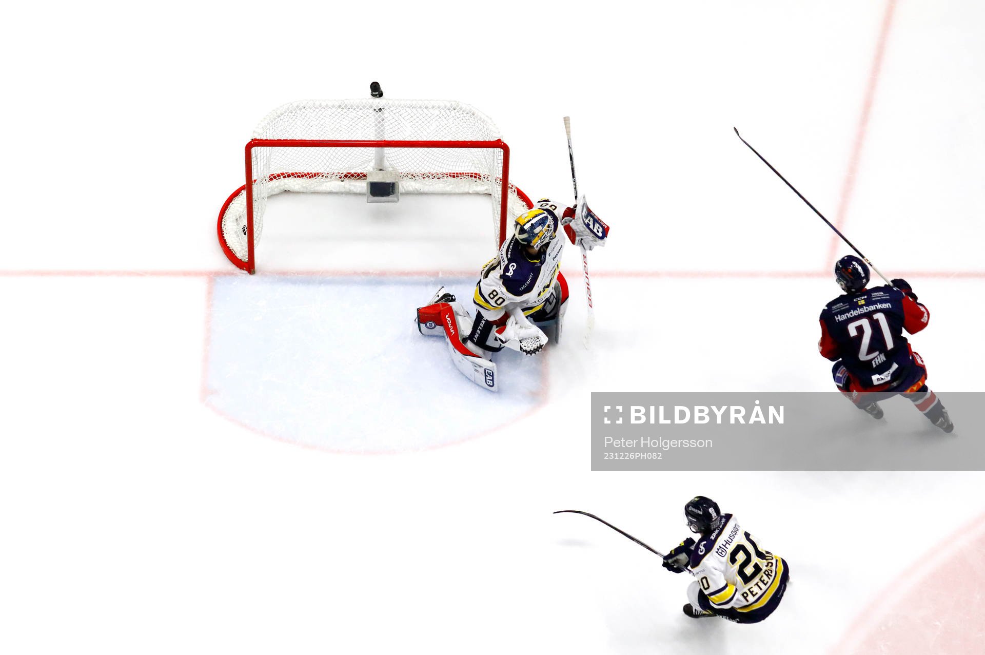 Mål 2-0 av Linköpings Christoffer Ehn förbi HV71s