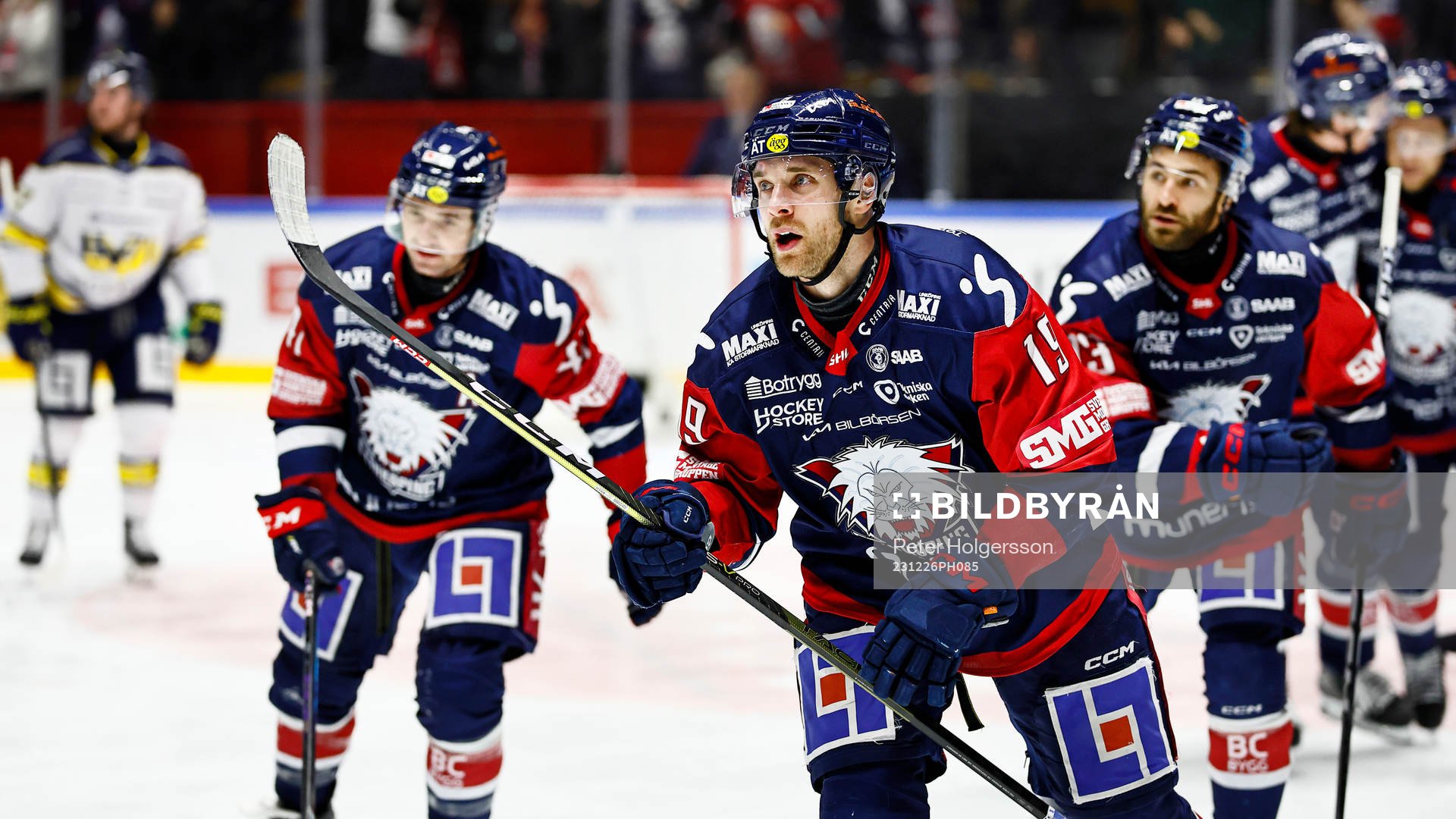 Linköpings Patrick Russell jublar