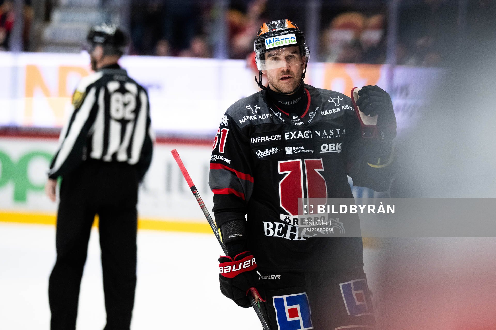 Örebros Ludvig Larsson jublar