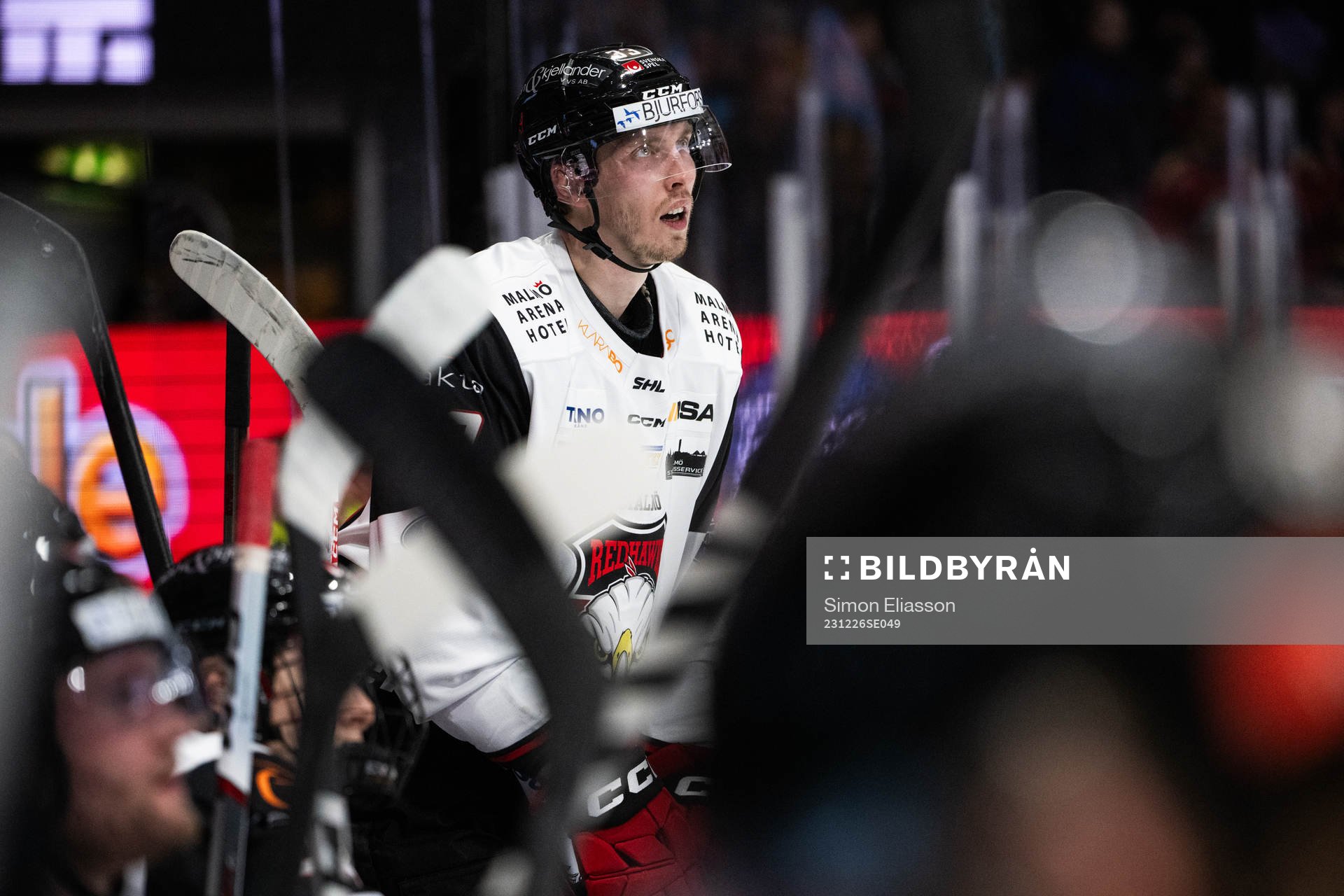 Malmö Redhawks Simon Åkerström
