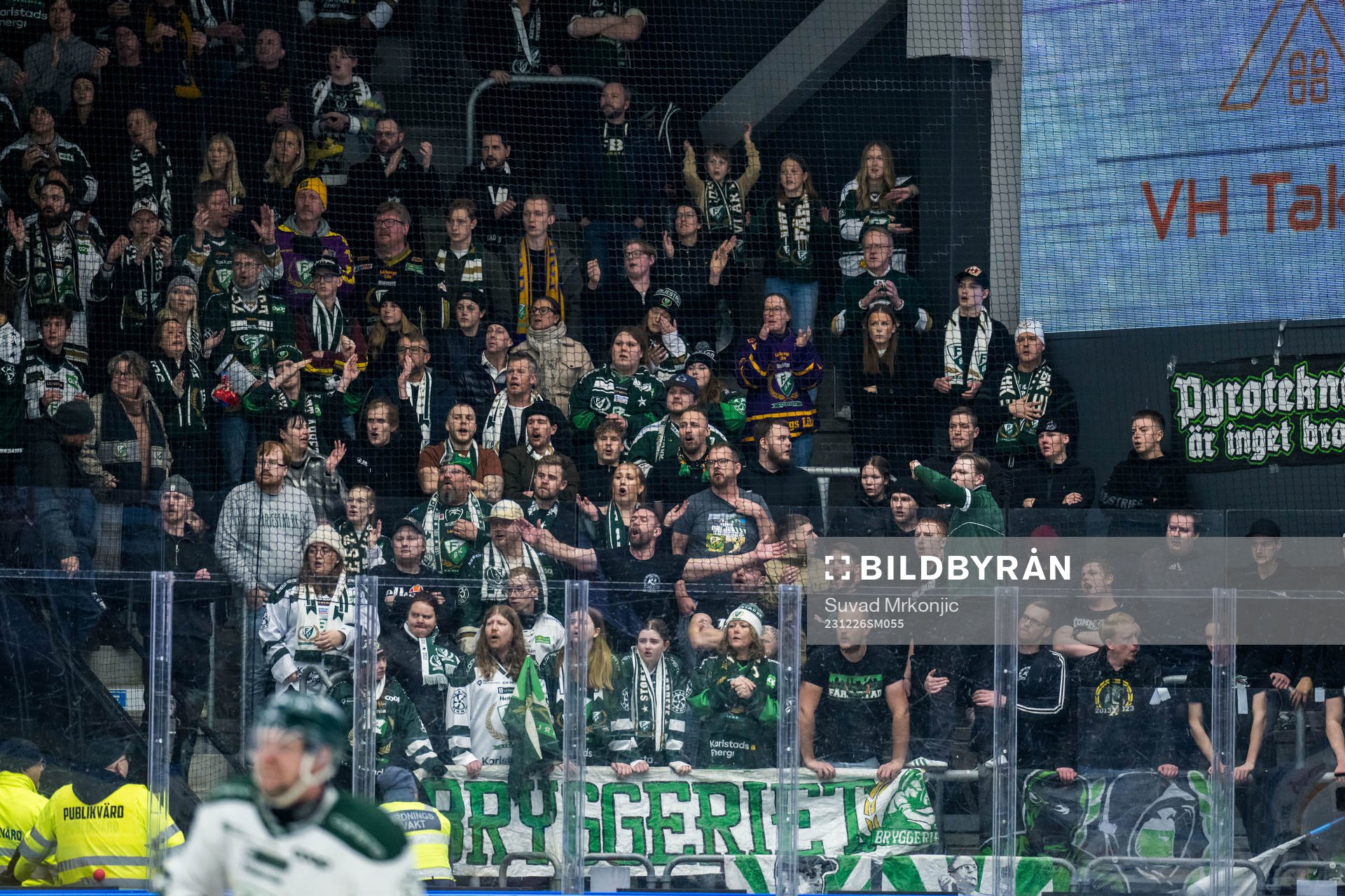 Färjestads supportrar