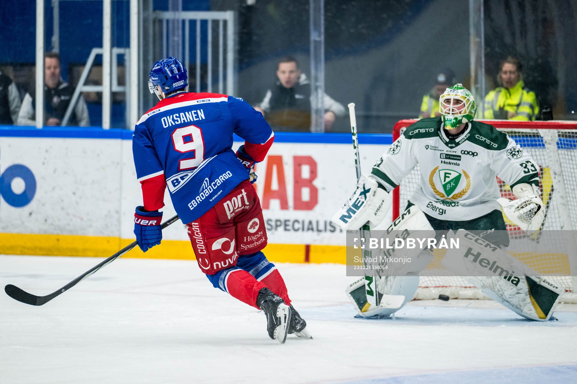 Oskarshamns Ahti Oksanen jublar