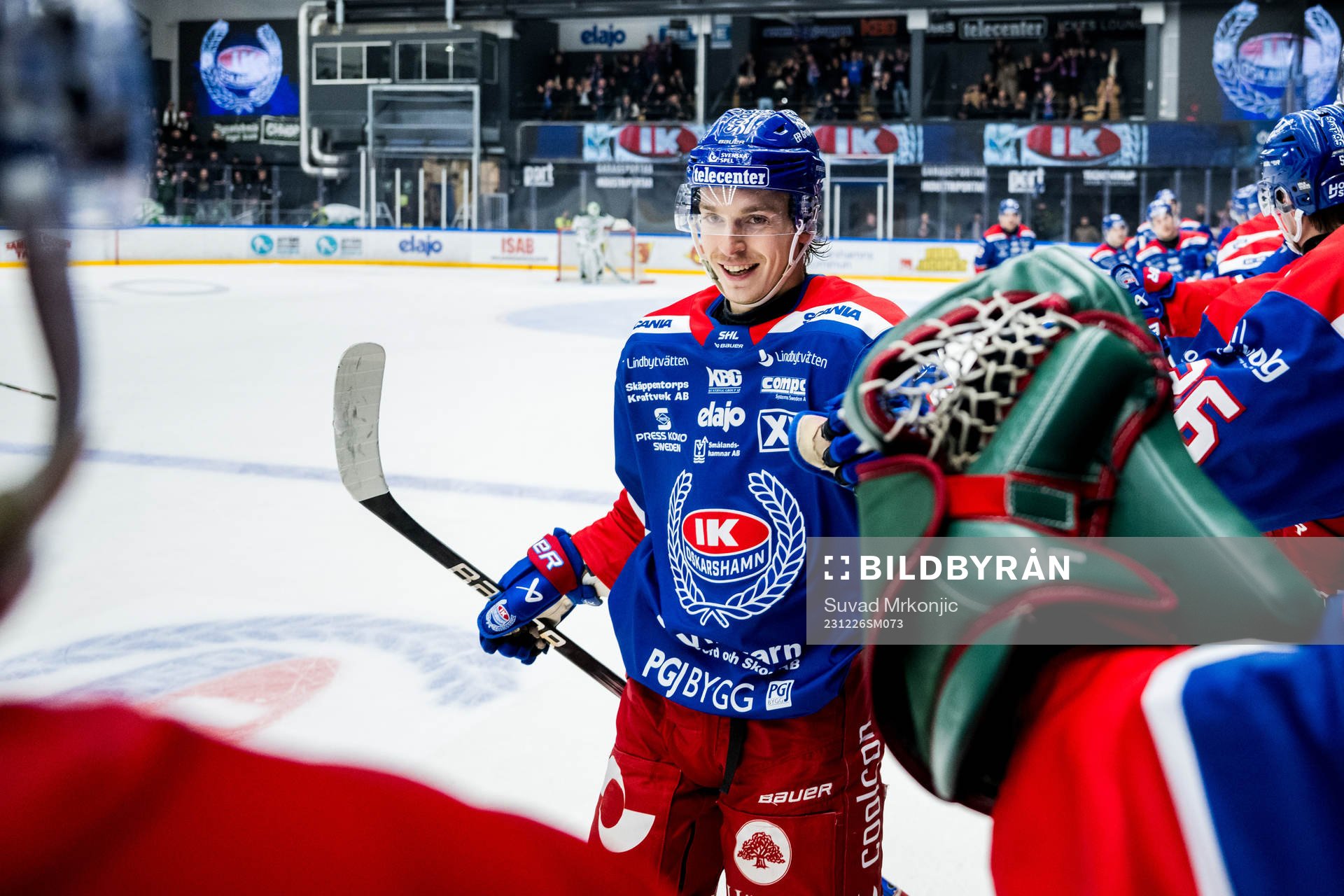 Oskarshamns Lukas Jasek jublar