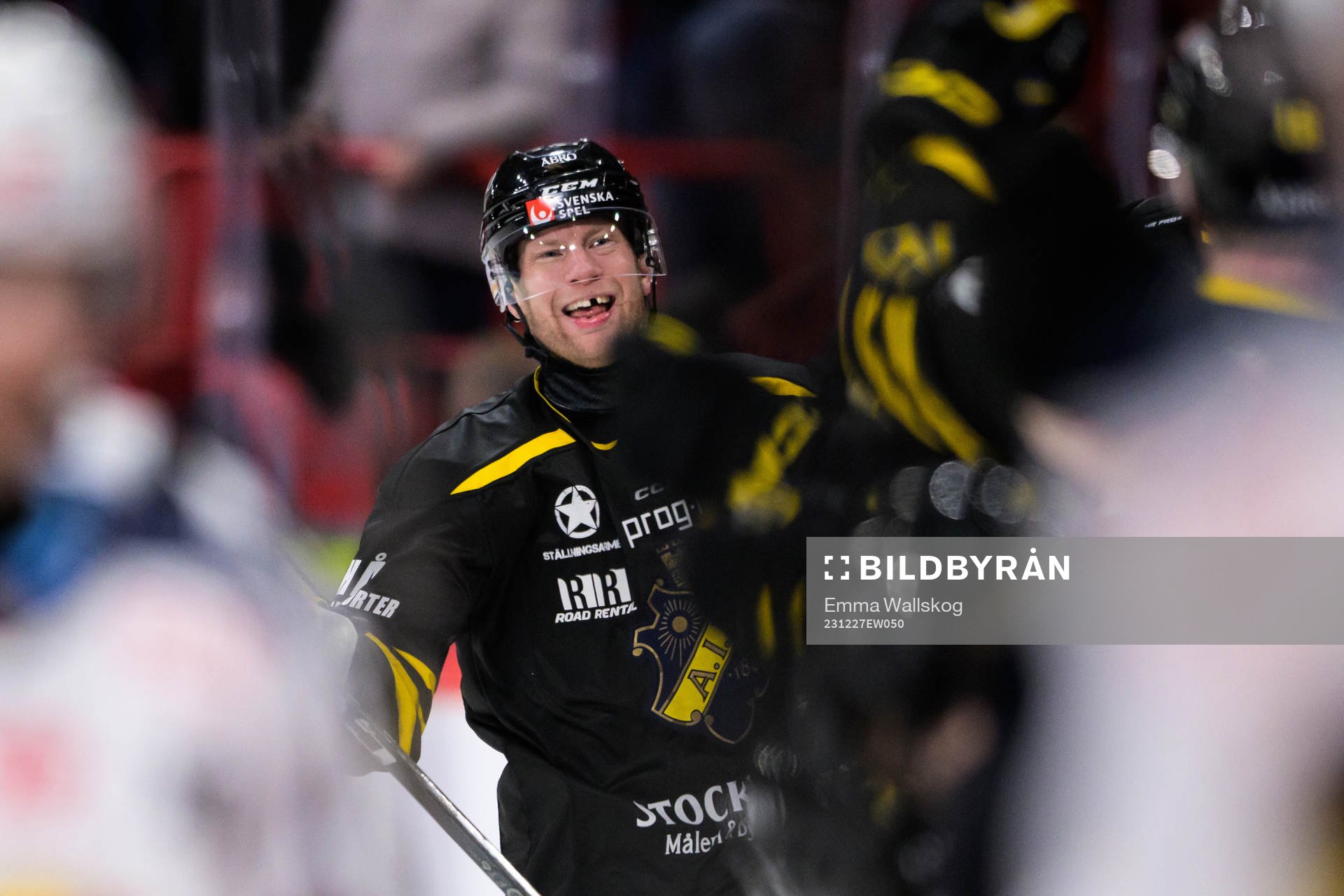 AIKs Richard Gynge jublar