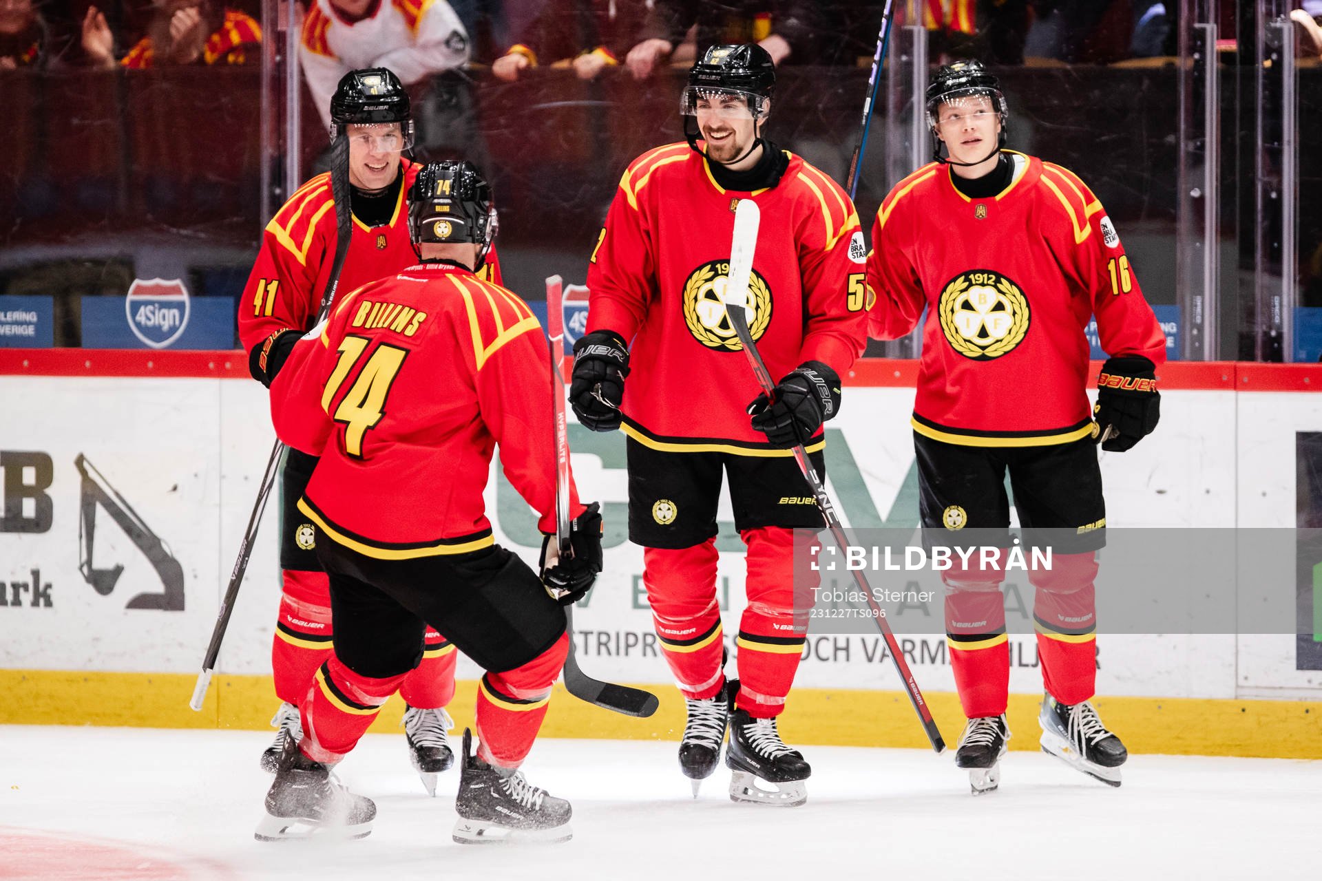 Brynäs Jack Kopacka jublar