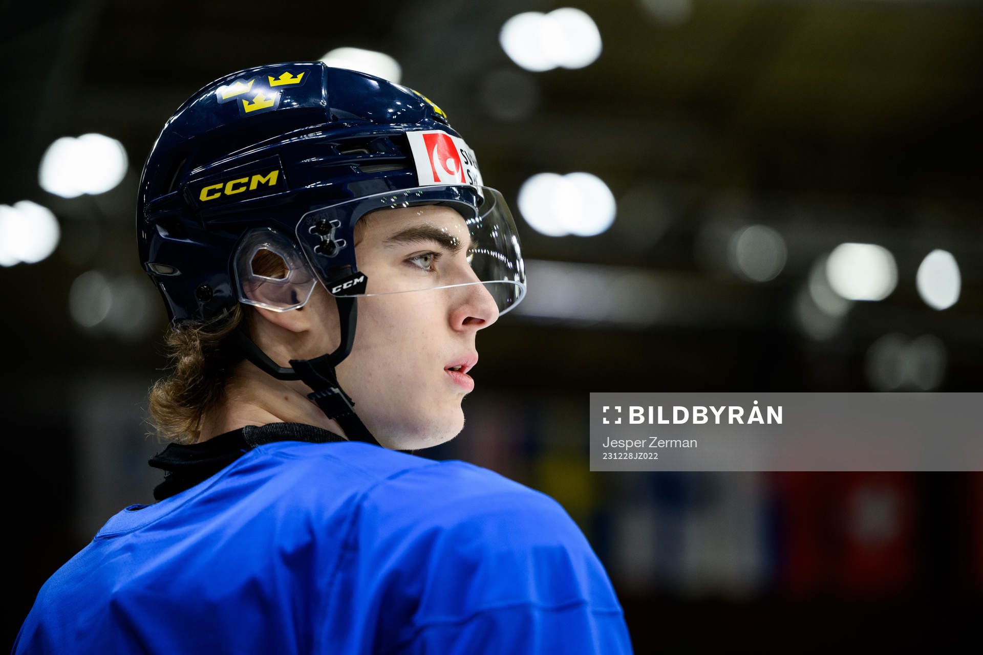 Liam Öhgren of Sweden at a practice session