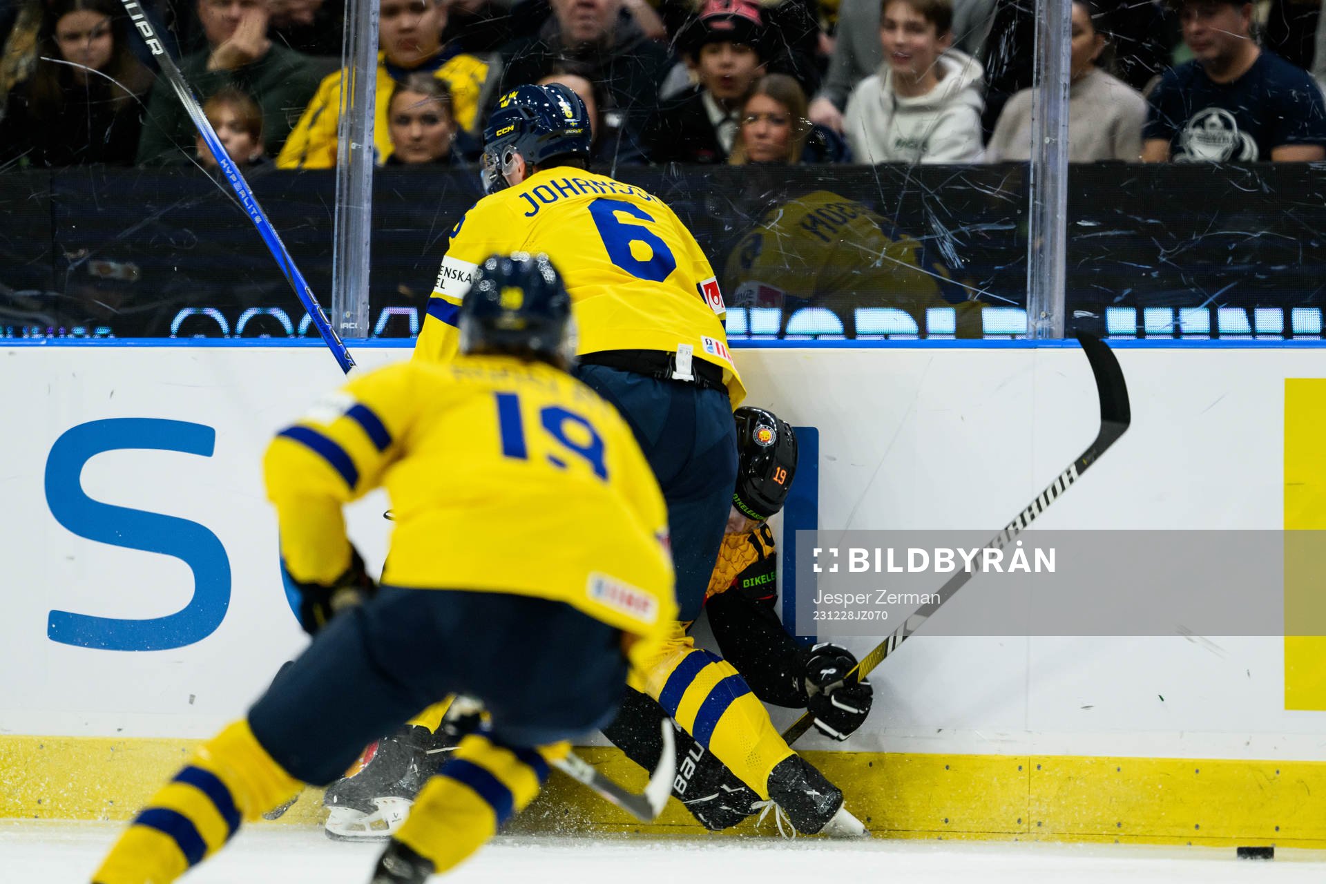 Anton Johansson of Sweden and Eric Hordler of Germany