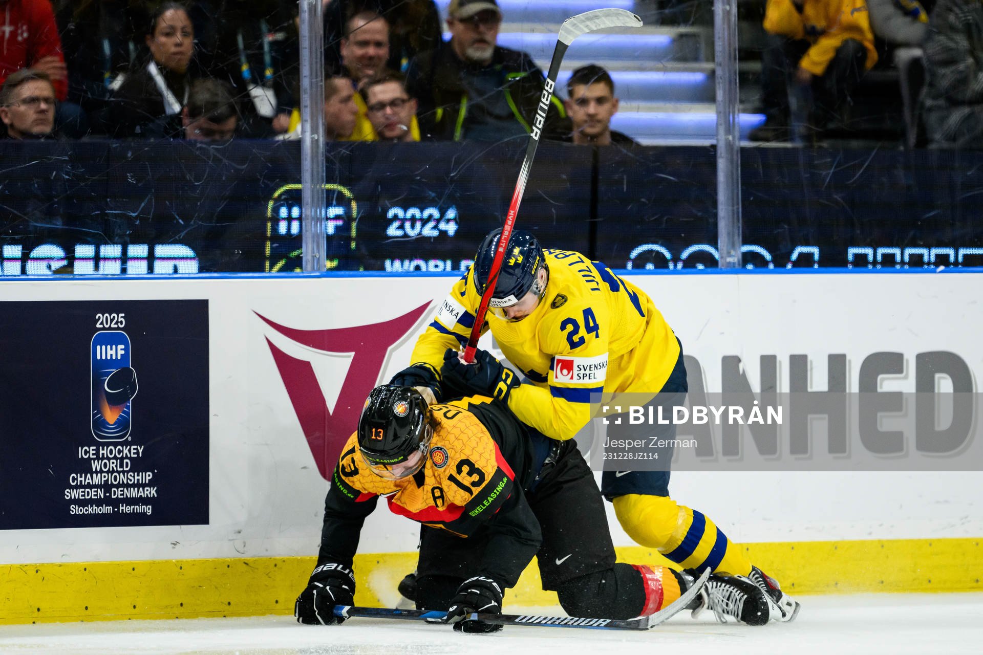 Veit Oswald of Germany and Tom Willander of Sweden