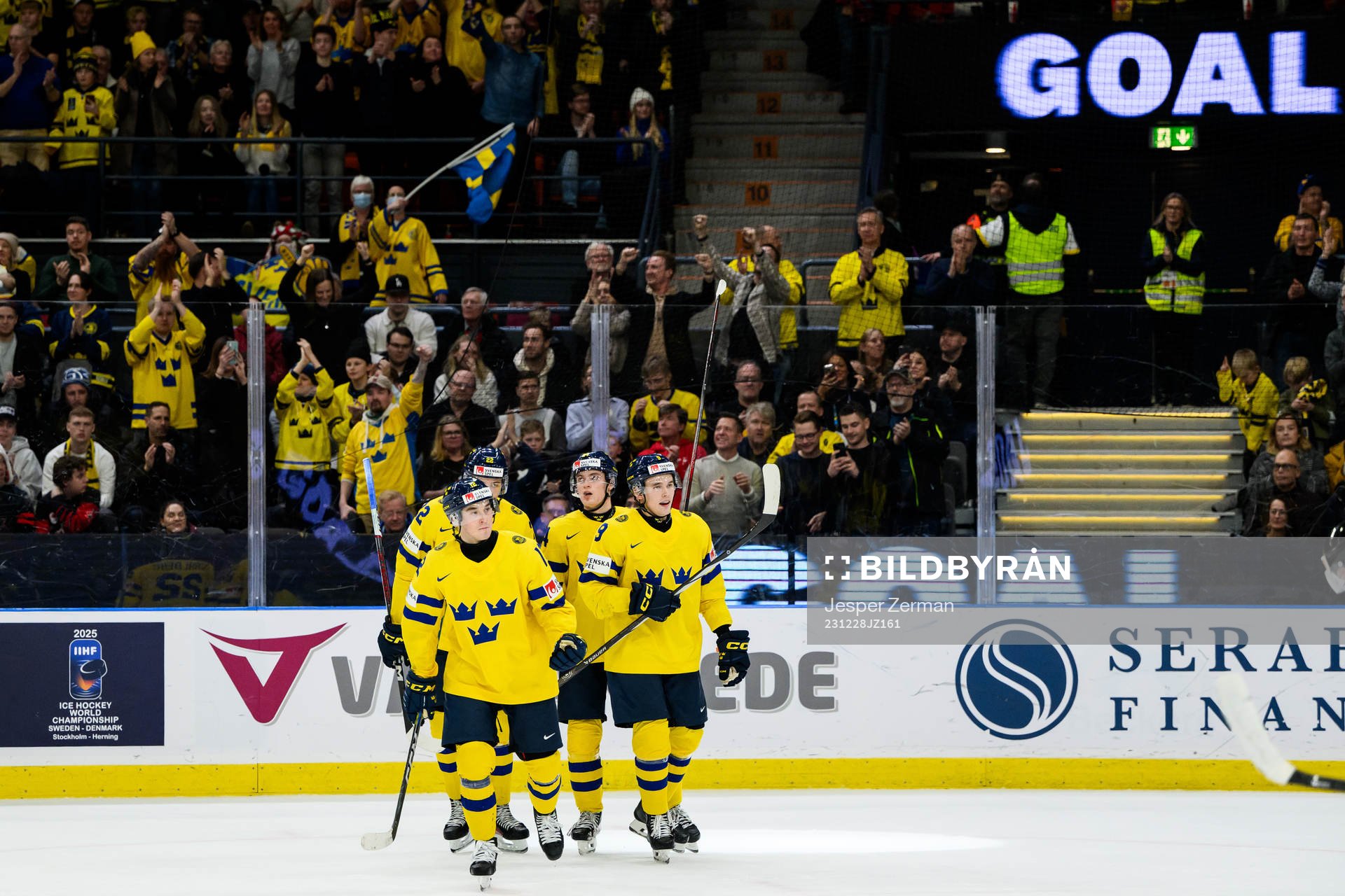 Axel Sandin-Pellikka , Noah Östlund, Anton Wahlberg and