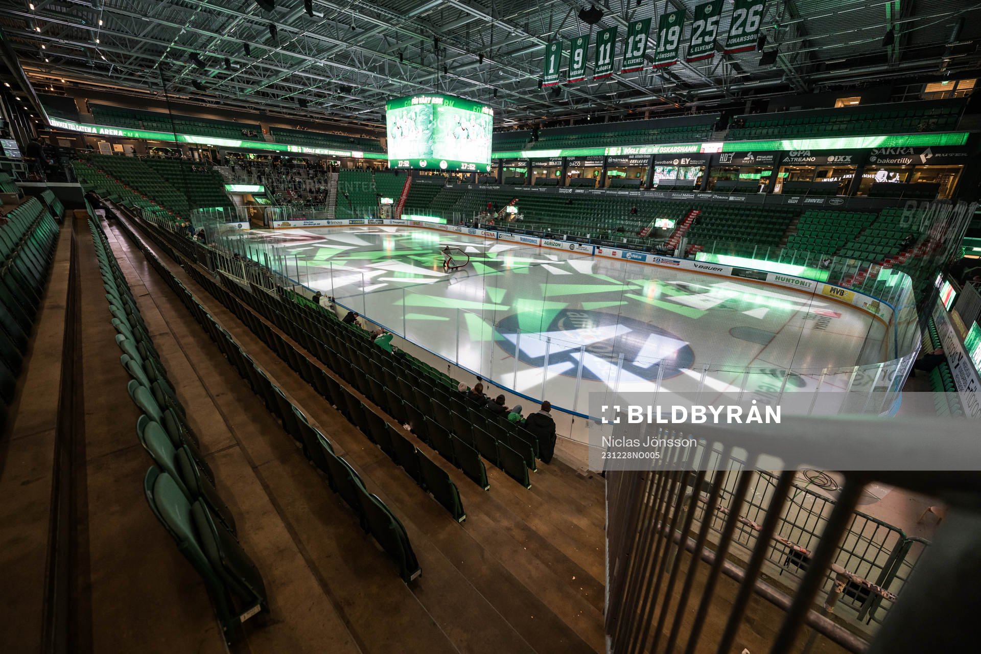 Vy över Catena Arena