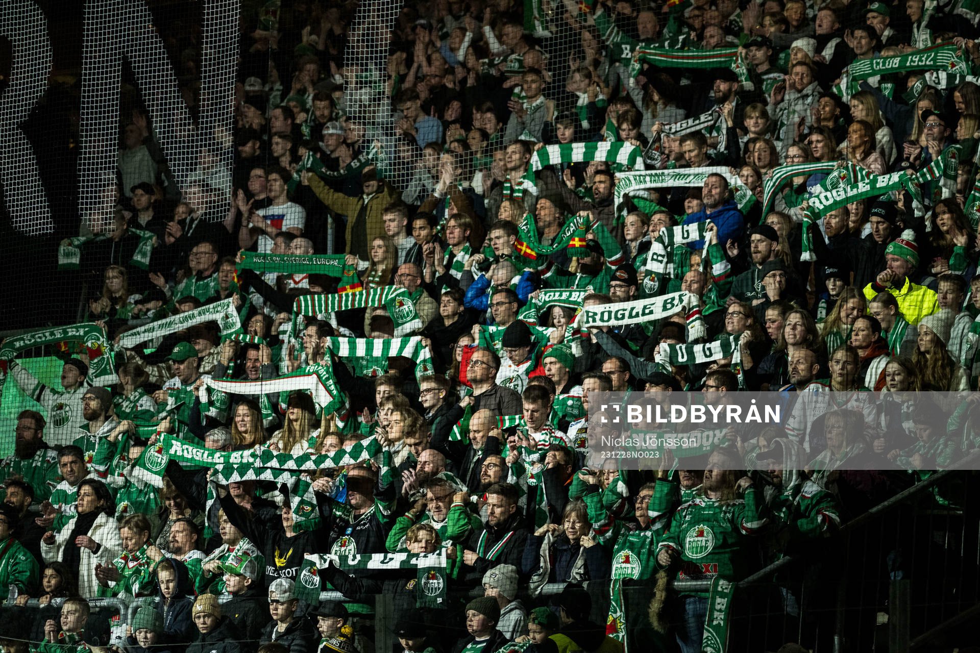 Rögle supportrar