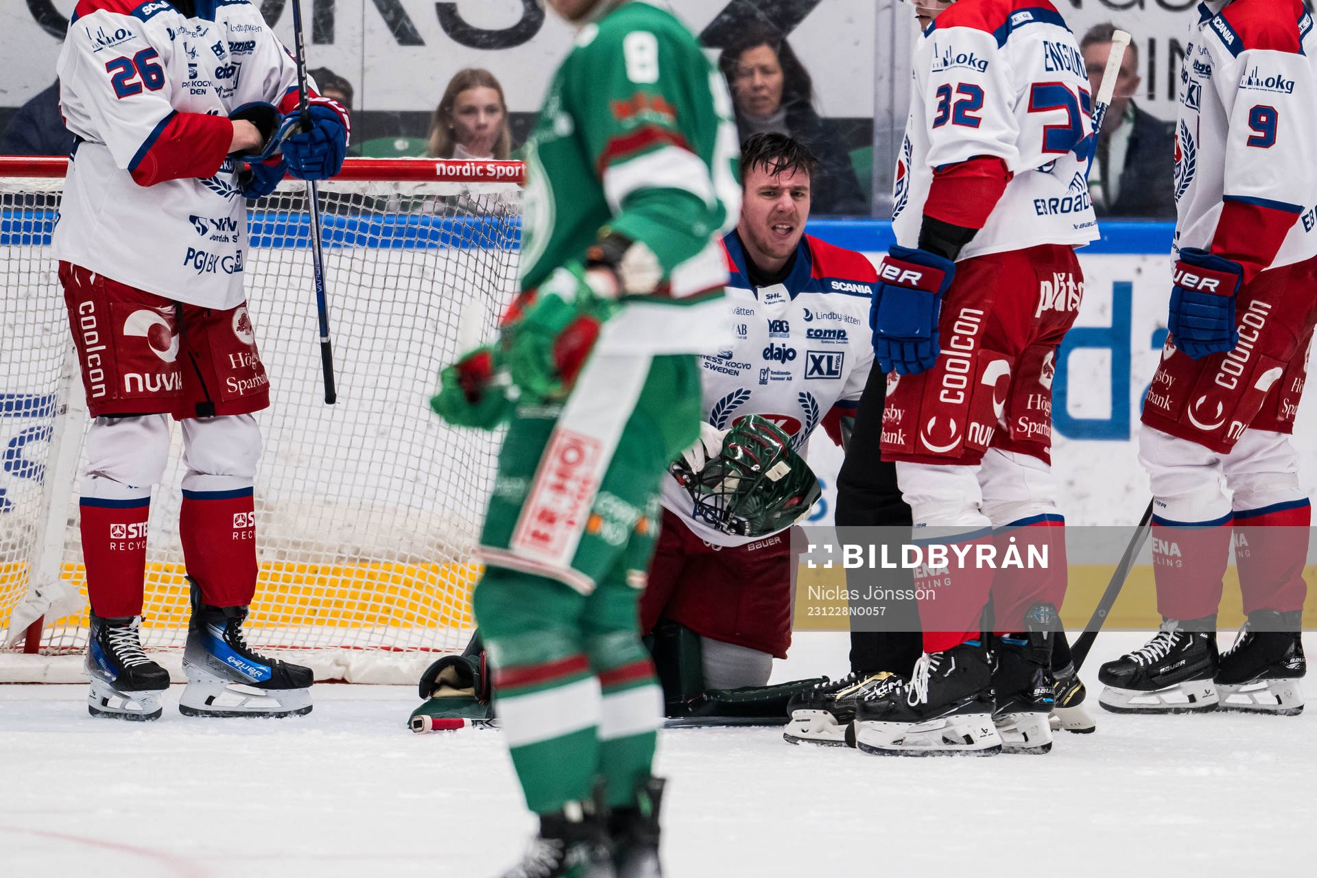Oskarshamns målvakt Tomas Rydén