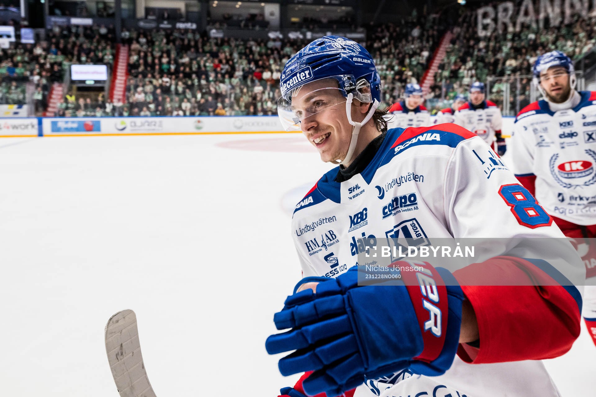Oskarshamns Lukas Jasek jublar