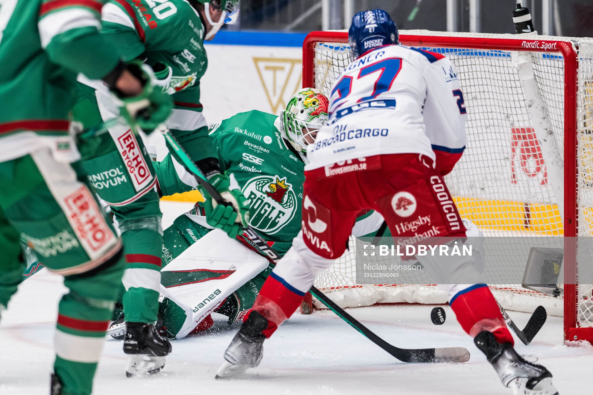 Rögles målvakt Petr Kvaca Släpper in 1-1