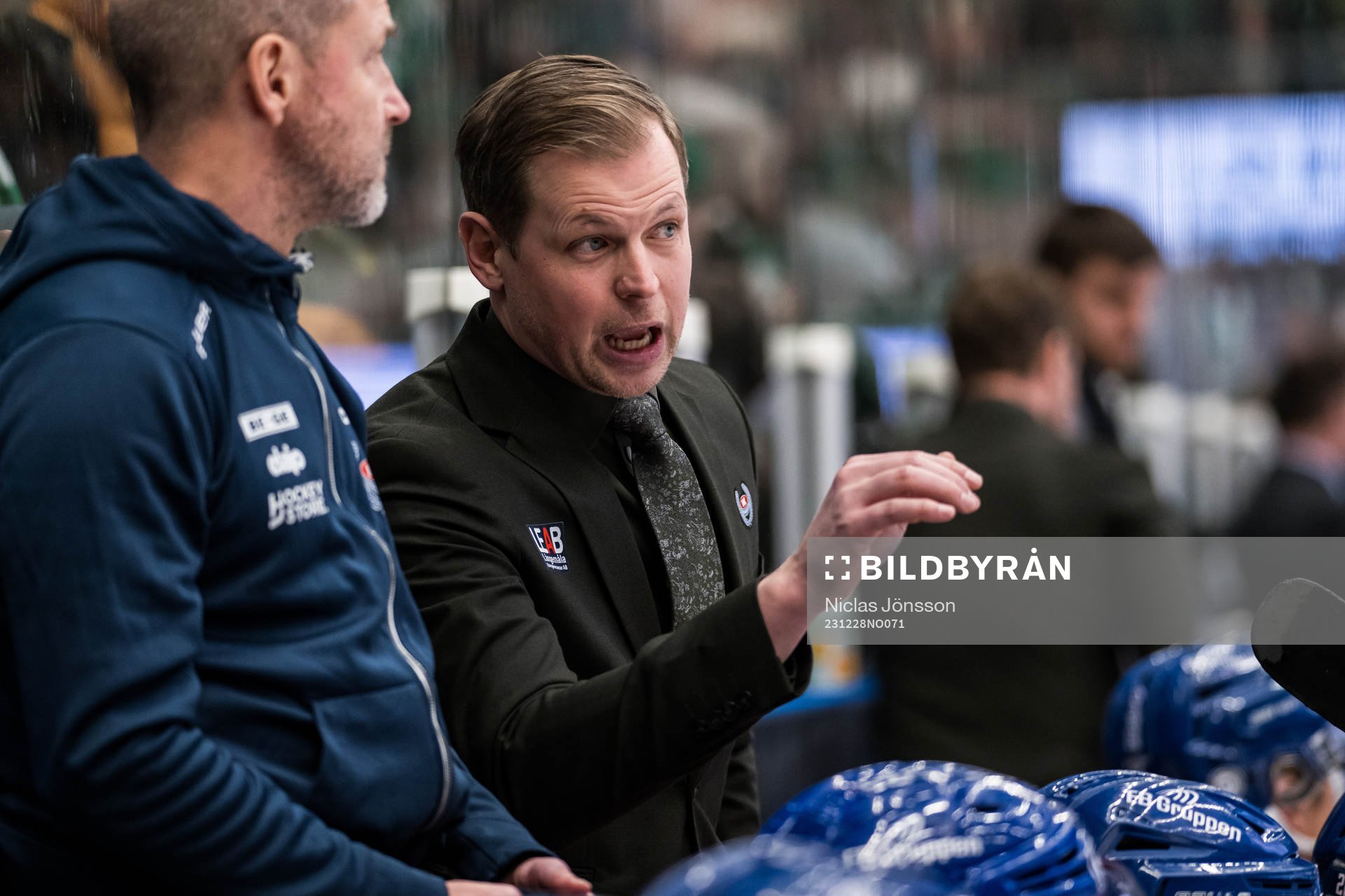 Oskarshamns tränare Martin Filander